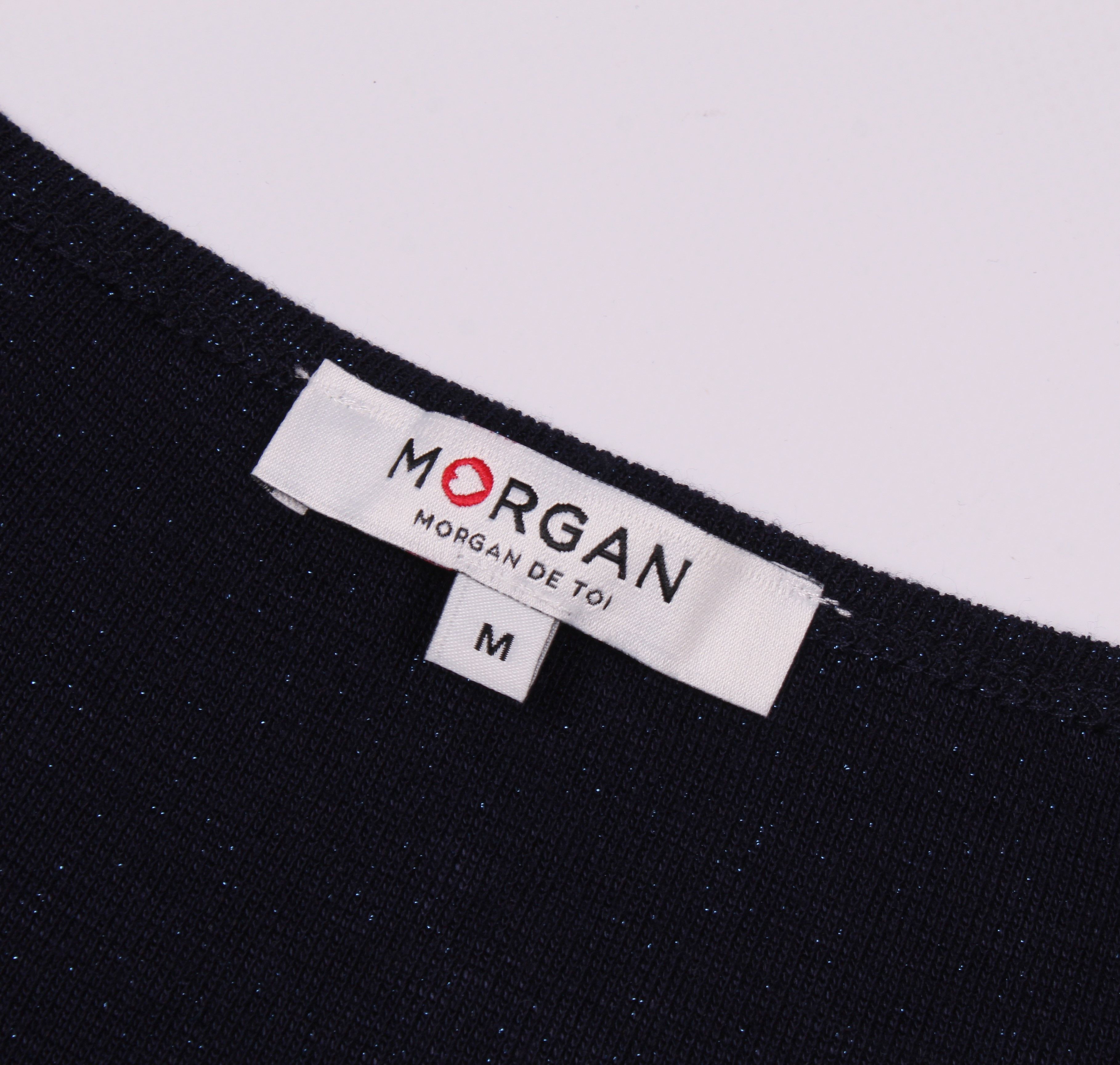 Morgan Homme Morgan de Toi Sparkle Decorated Tank Top Size M / US 6-8 / IT 42-44 - 6 Thumbnail