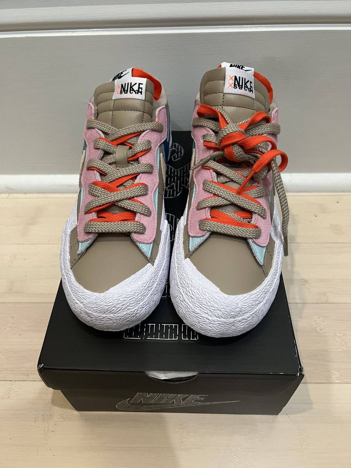 Kaws × Nike × Sacai Nike Blazer Low Sacai x Kaws Size US 9.5 / EU 42-43 - 2 Thumbnail