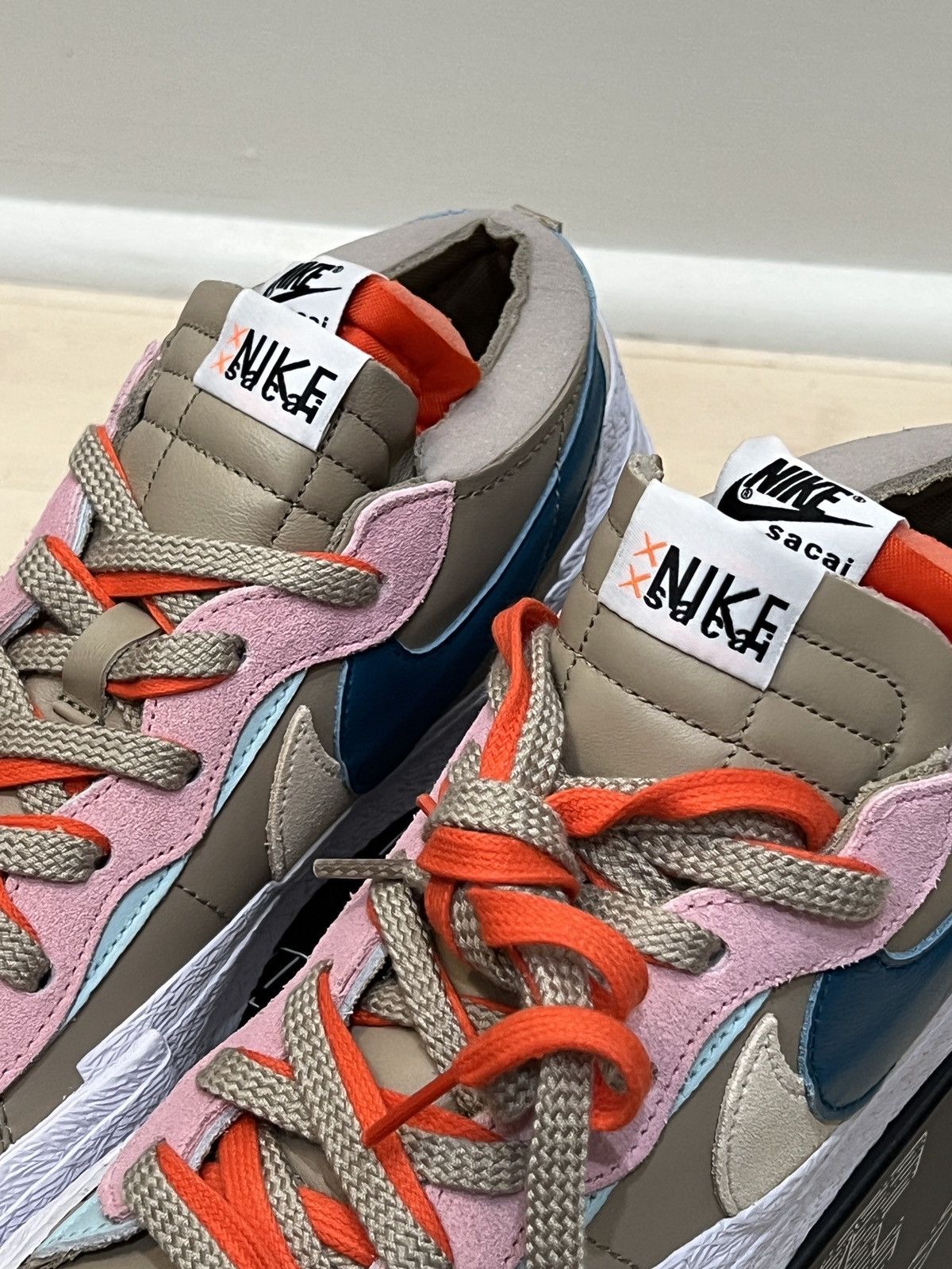 Kaws × Nike × Sacai Nike Blazer Low Sacai x Kaws Size US 9.5 / EU 42-43 - 3 Thumbnail