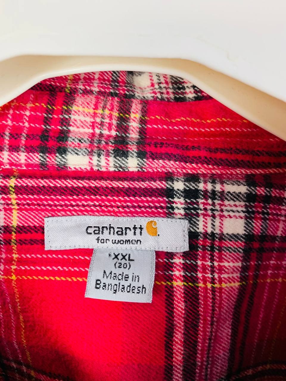 Carhartt Carhartt button ups checkered red XXL Size XXL / US 16-18 / IT 52-54 - 7 Thumbnail
