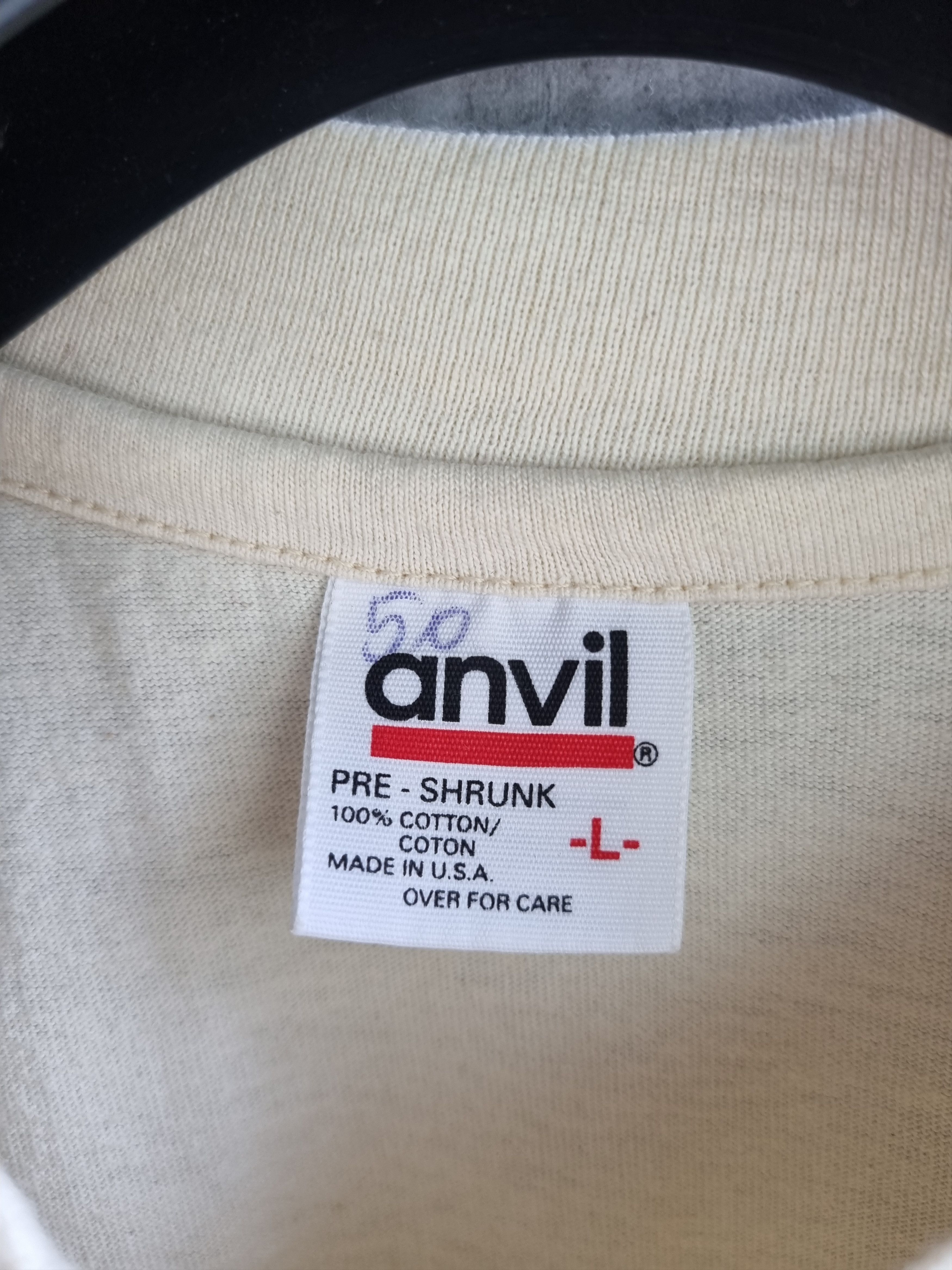Vintage 90s Very Rare Geology Single stitch print tee shirt Size US L / EU 52-54 / 3 - 7 Thumbnail