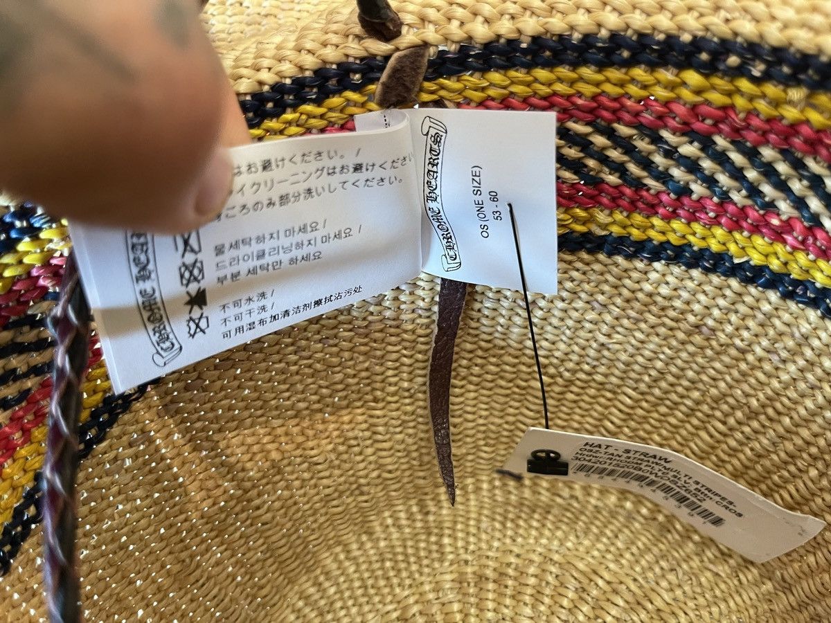 Chrome Hearts Chrome Hearts 1/8 2023 STRAW VACATION HAT CROSS PATCH 4G Size ONE SIZE - 18 Thumbnail