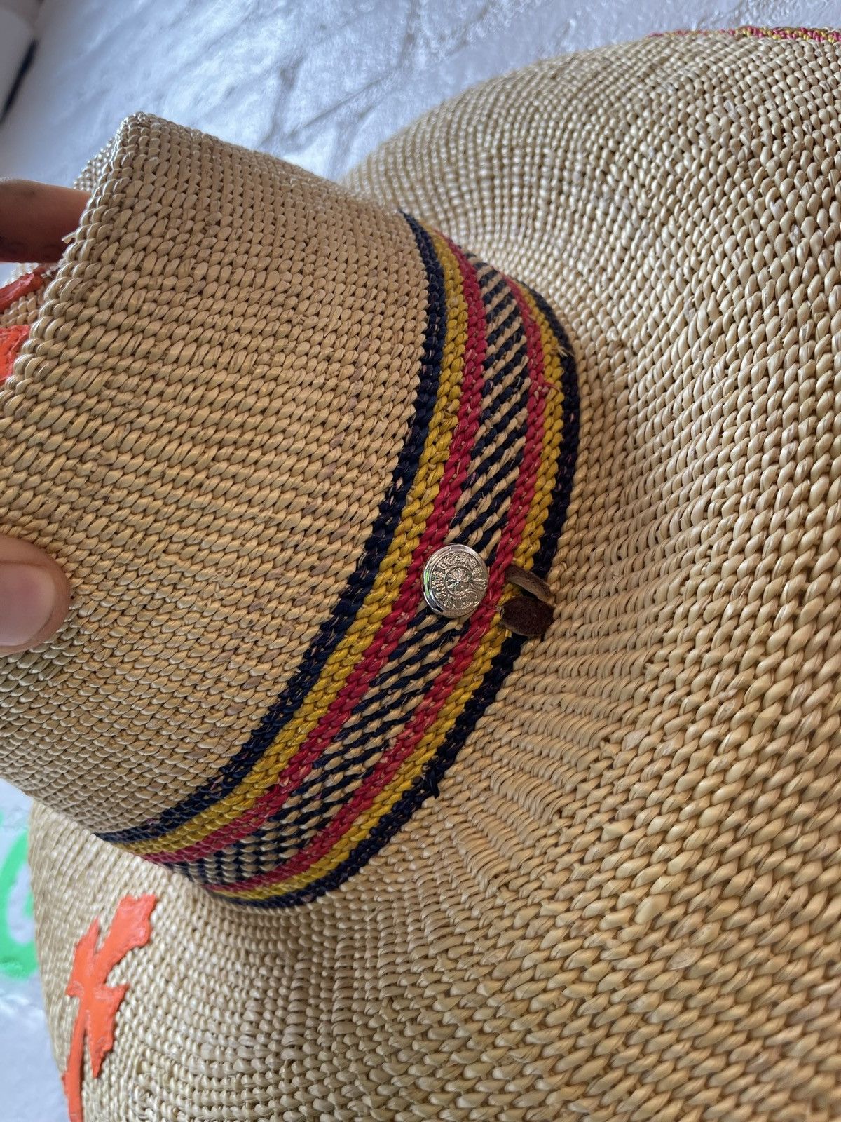 Chrome Hearts Chrome Hearts 1/8 2023 STRAW VACATION HAT CROSS PATCH 4G Size ONE SIZE - 12 Thumbnail