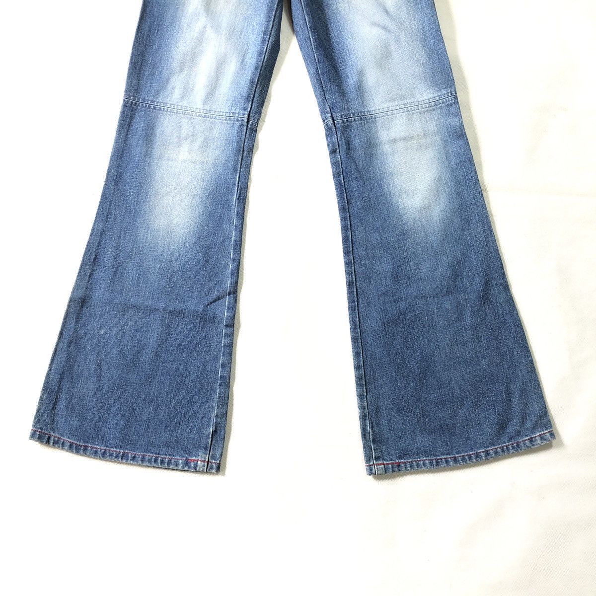20471120 × Japanese Brand Alba Rosa Selvedge Flare Jeans Size 29" - 3 Thumbnail