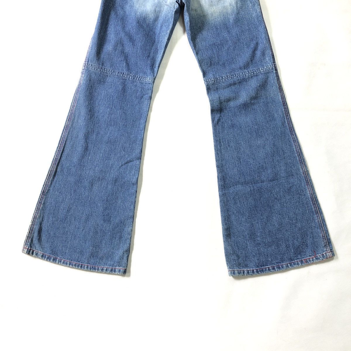 20471120 × Japanese Brand Alba Rosa Selvedge Flare Jeans Size 29" - 5 Thumbnail