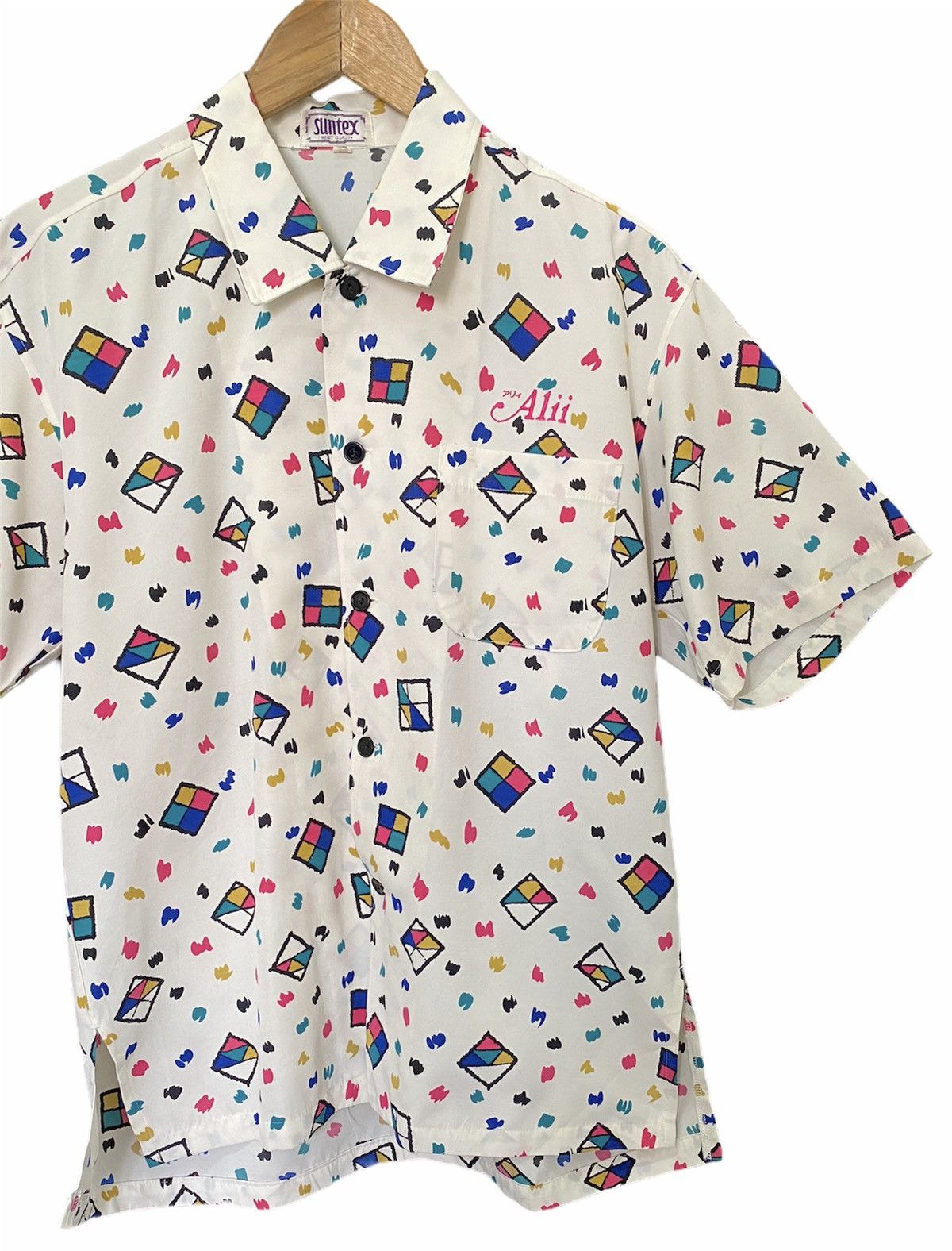 Vintage 🏖 Summer Vintage Hawaiian Nice Design Art Camp Collar Shirt Size US M / EU 48-50 / 2 - 3 Thumbnail