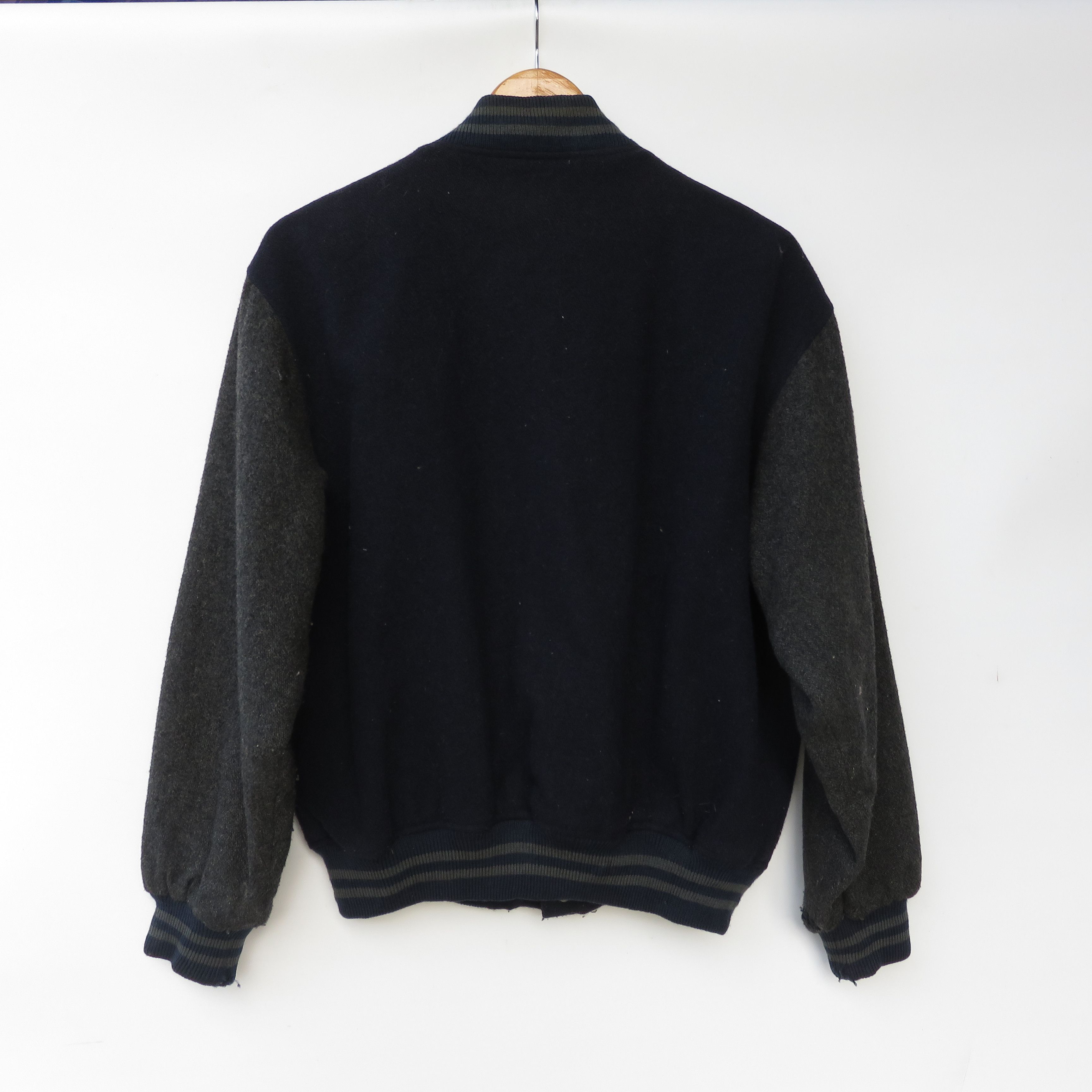 Vintage Vintage 90s BVD Wool Varsity Jacket Size US L / EU 52-54 / 3 - 4 Thumbnail