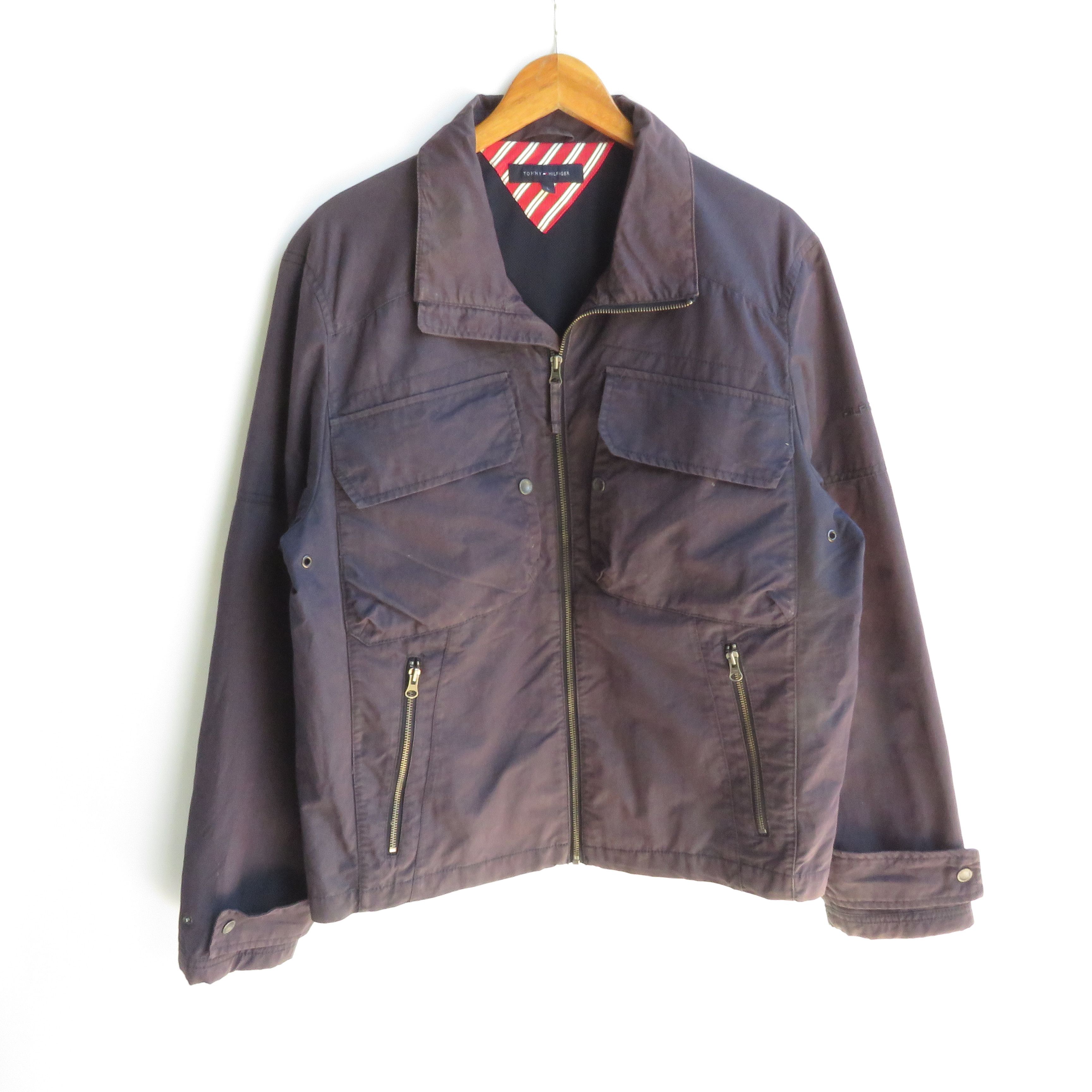 Tommy Hilfiger × Vintage Tommy Hilfiger Sun Faded Jacket Size US L / EU 52-54 / 3 - 2 Thumbnail