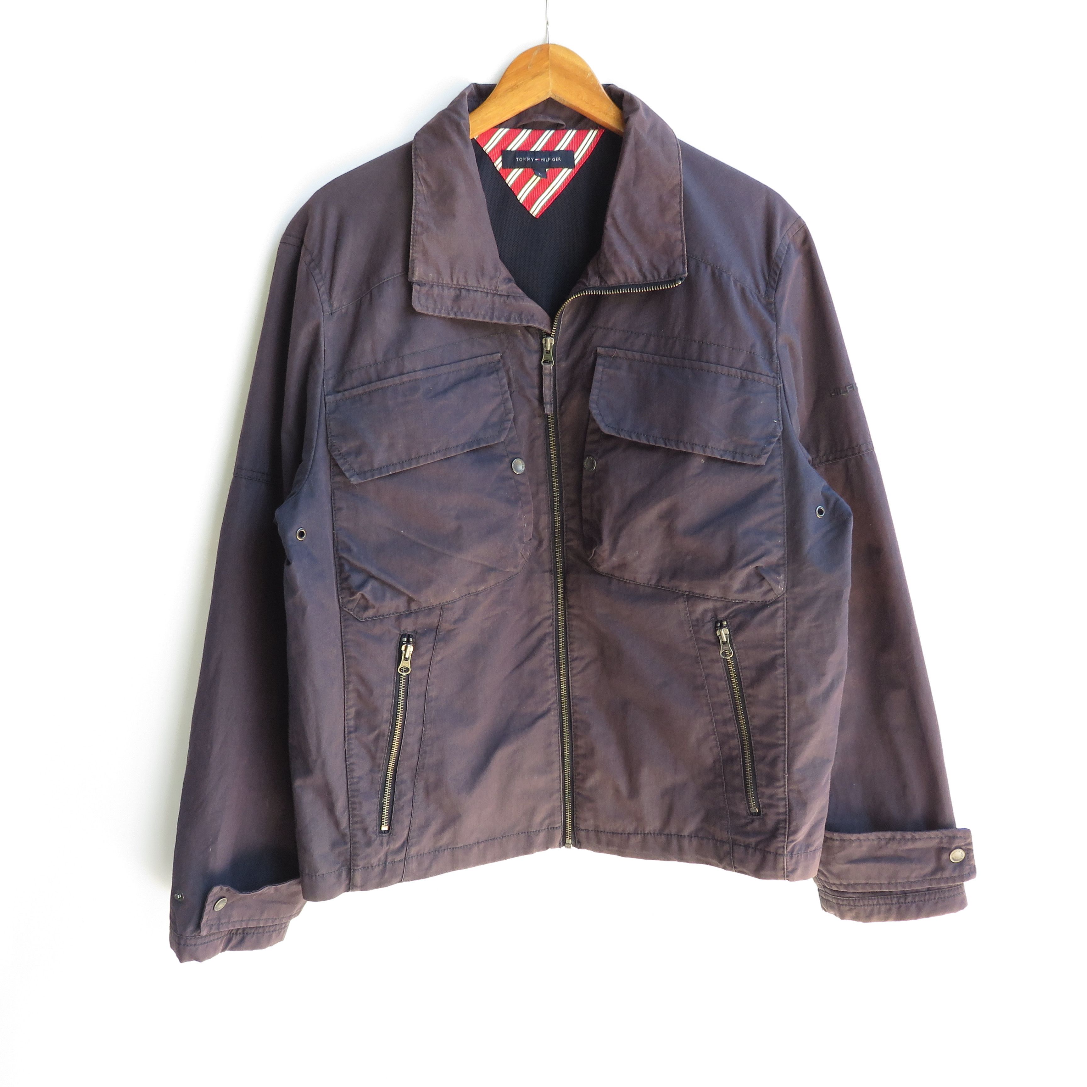 Tommy Hilfiger × Vintage Tommy Hilfiger Sun Faded Jacket Size US L / EU 52-54 / 3 - 1 Thumbnail