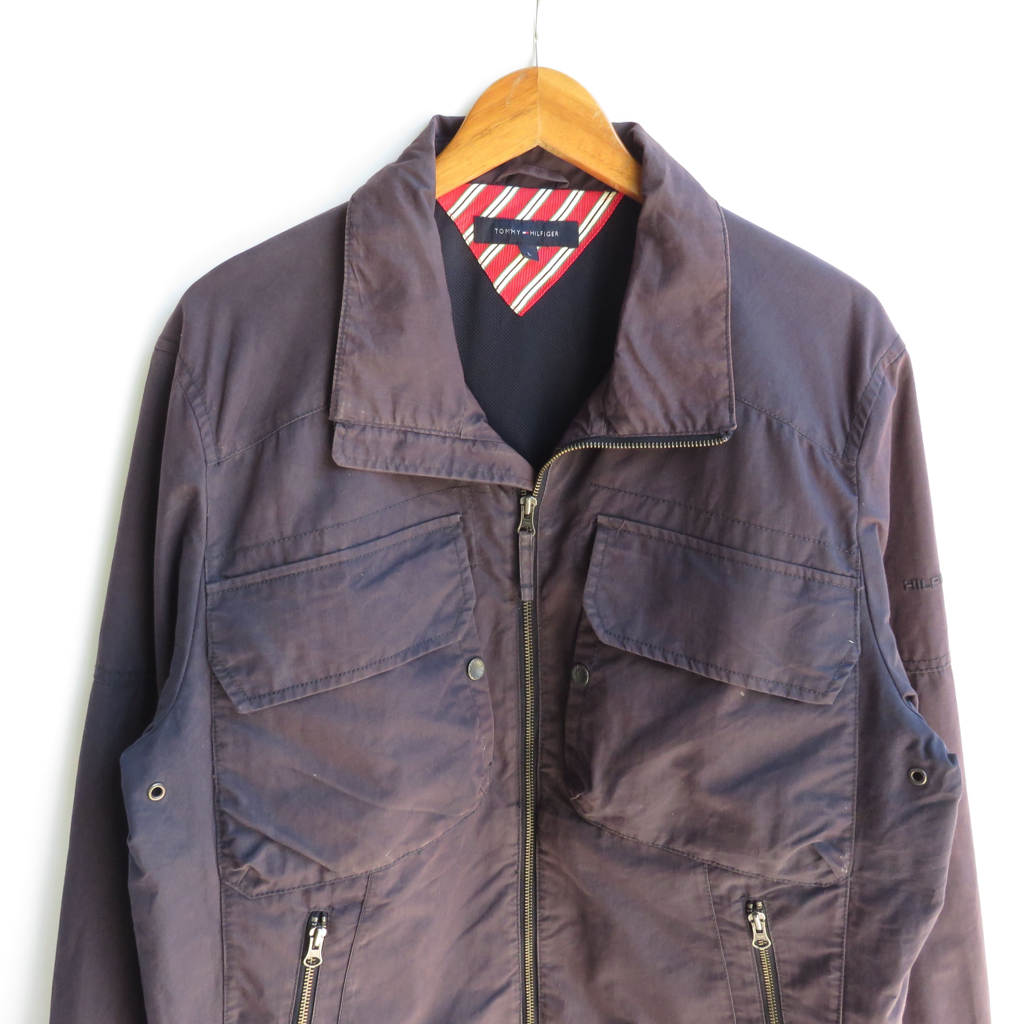 Tommy Hilfiger × Vintage Tommy Hilfiger Sun Faded Jacket Size US L / EU 52-54 / 3 - 5 Thumbnail