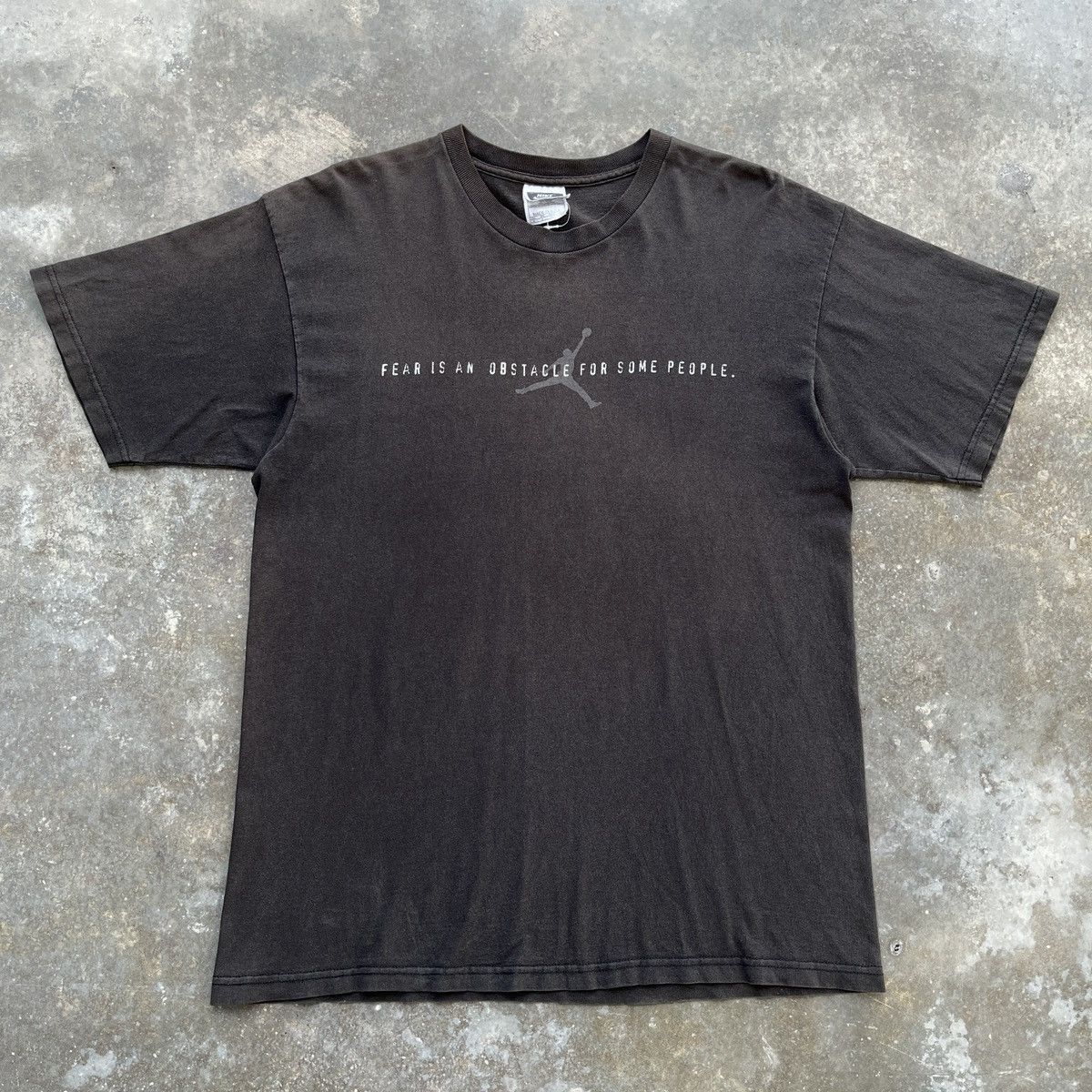 Nike × Vintage [Final] Vintage Nike Michael Jordan Fear Is An Illusion tee Size US M / EU 48-50 / 2 - 3 Thumbnail