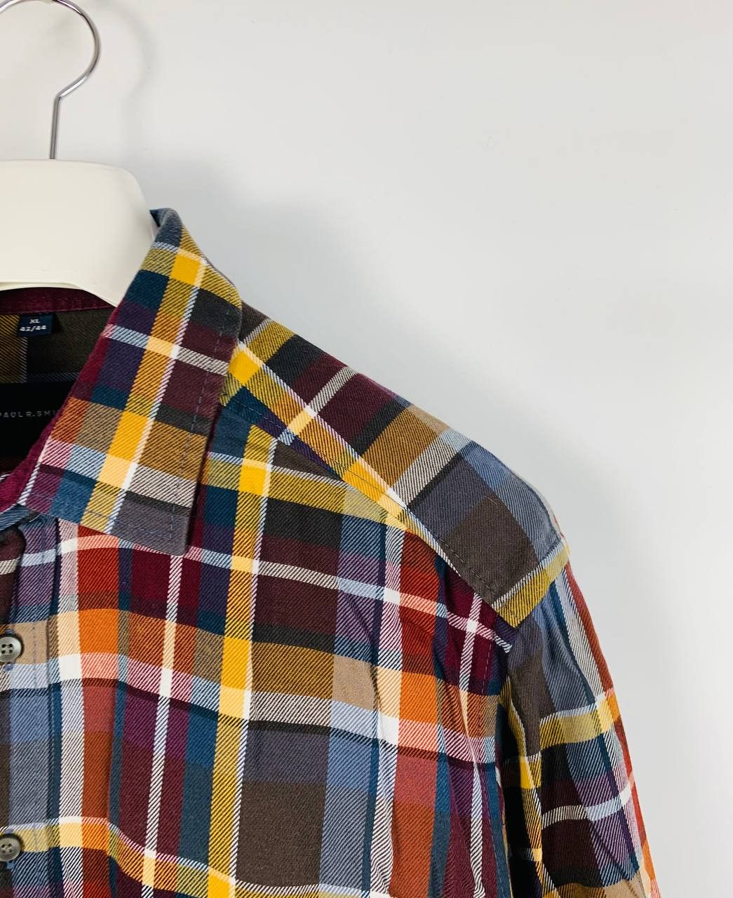 Paul Smith Paul Smith shirt button ups checkered multi XL Size US XL / EU 56 / 4 - 4 Thumbnail