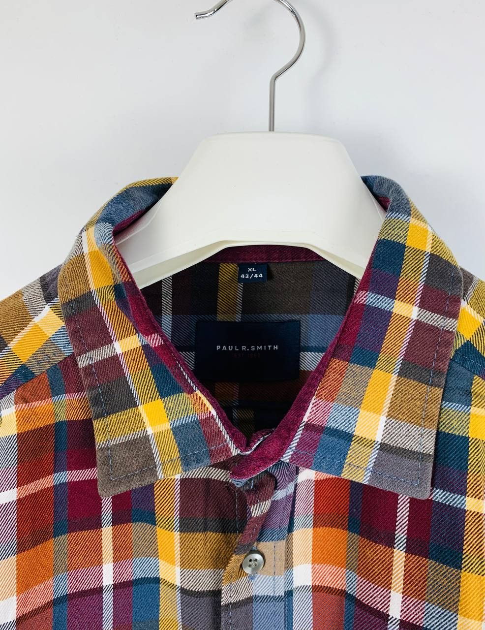 Paul Smith Paul Smith shirt button ups checkered multi XL Size US XL / EU 56 / 4 - 2 Thumbnail