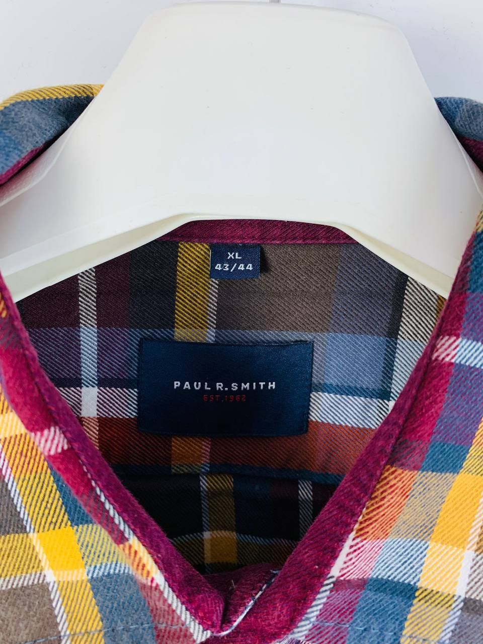 Paul Smith Paul Smith shirt button ups checkered multi XL Size US XL / EU 56 / 4 - 7 Thumbnail