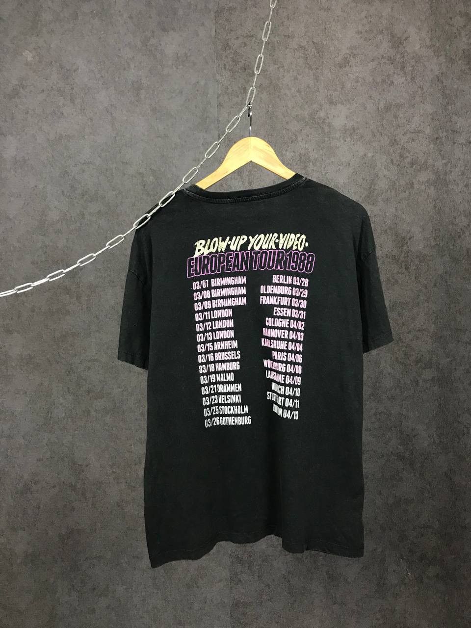 Band Tees AC/DC vintage rock band cult tour tee Size US L / EU 52-54 / 3 - 2 Thumbnail