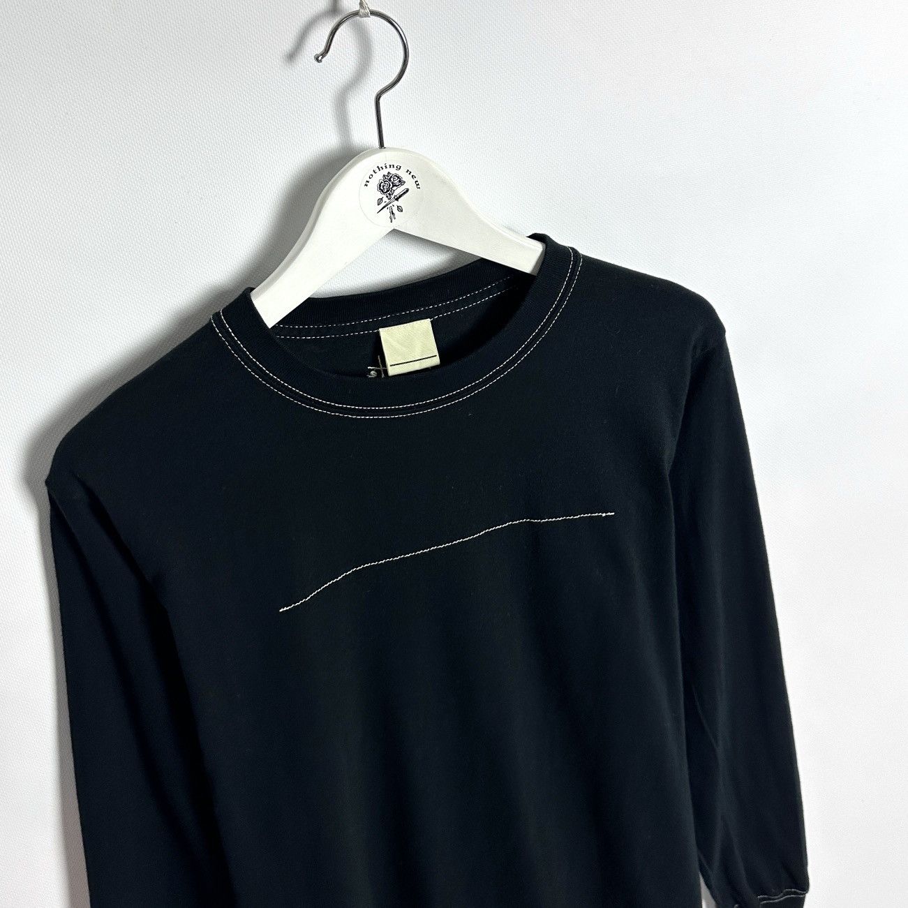 Vintage Vintage rare Japanese White Black Red rare sweatshirt y2k Og Size US M / EU 48-50 / 2 - 4 Thumbnail
