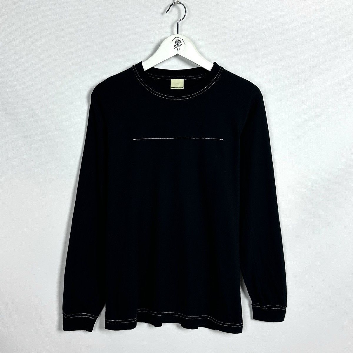 Vintage Vintage rare Japanese White Black Red rare sweatshirt y2k Og Size US M / EU 48-50 / 2 - 1 Thumbnail