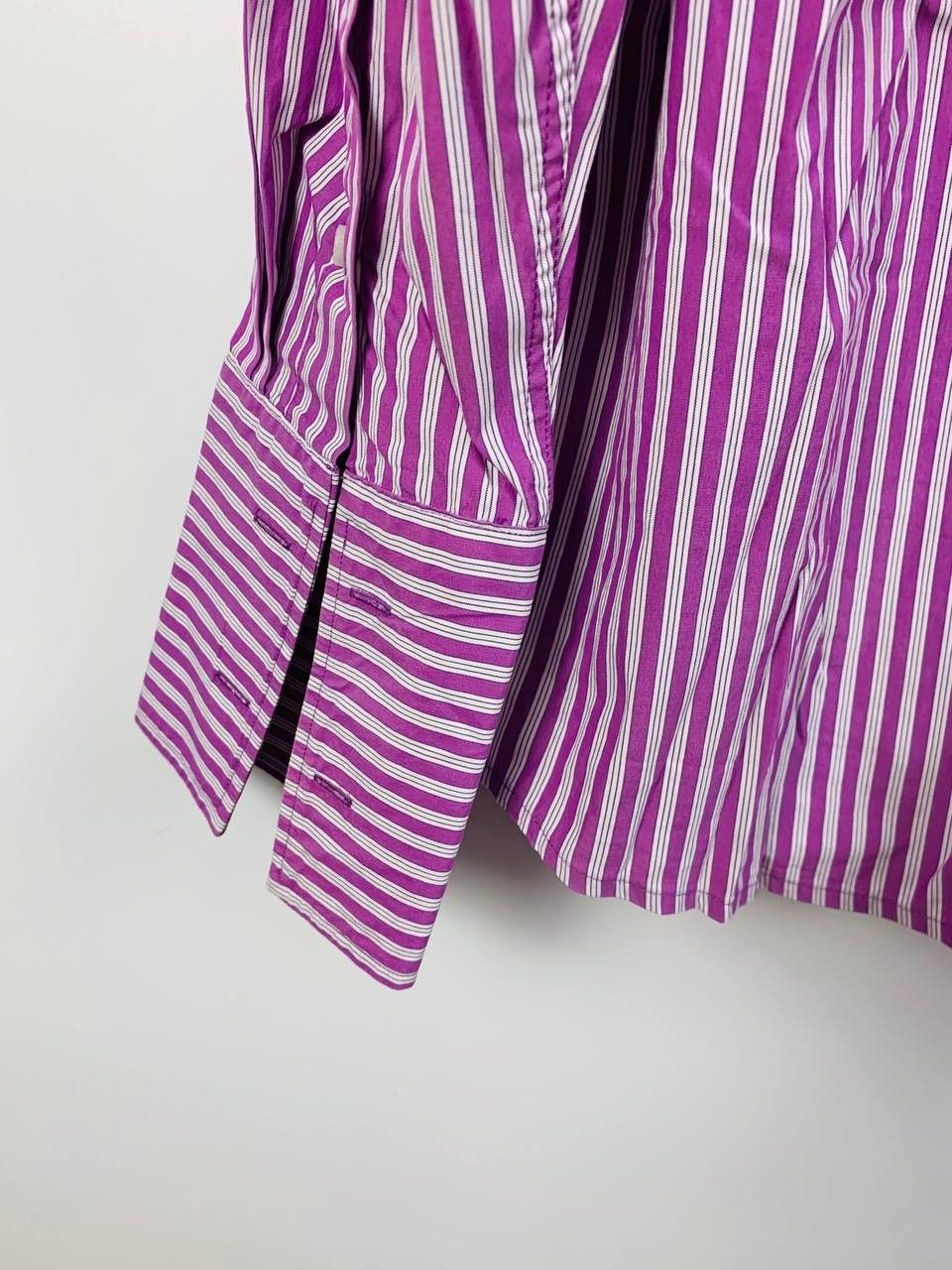 Burberry Burberry shirt button ups striped cotton 45 Size US M / EU 48-50 / 2 - 11 Thumbnail