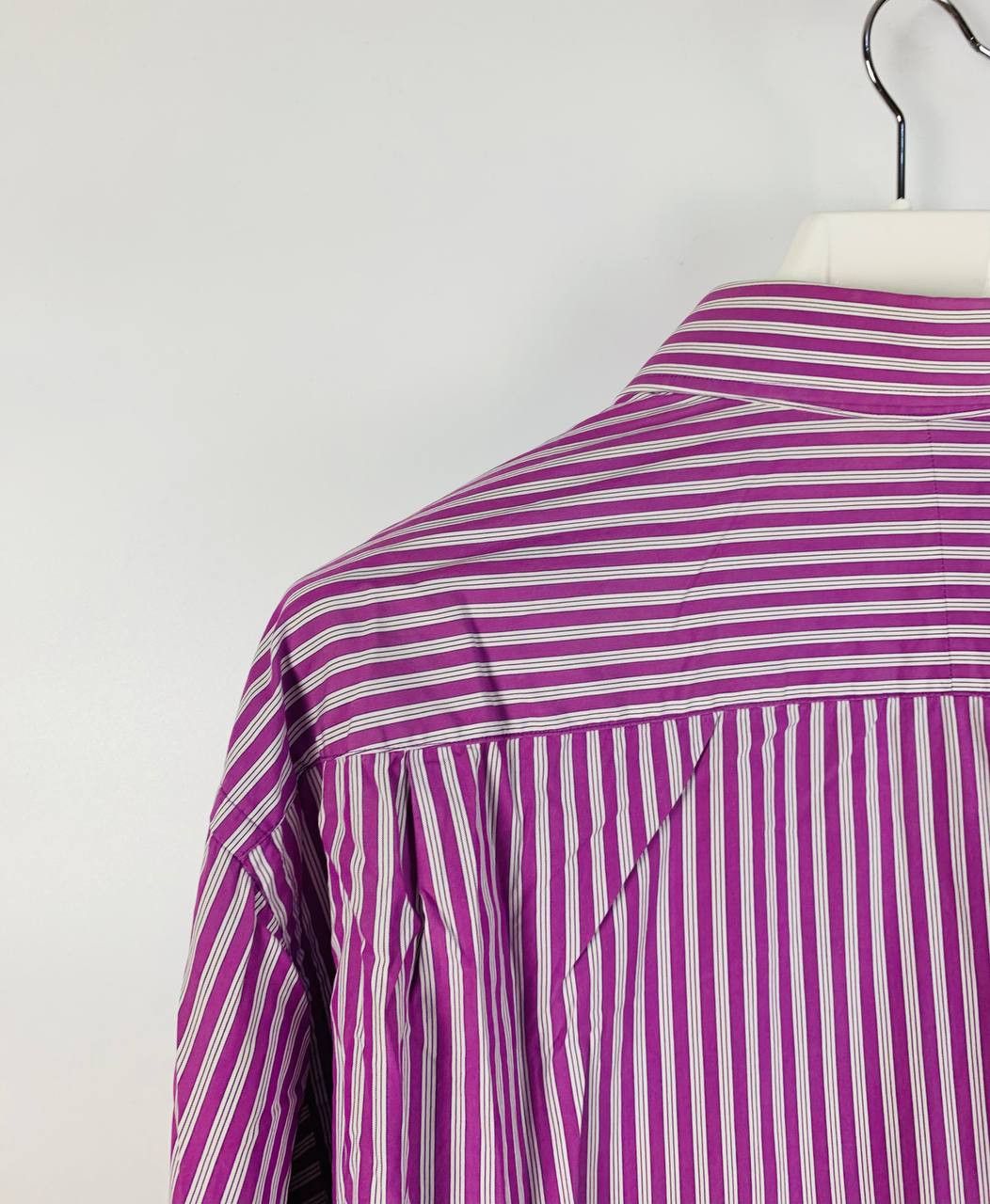 Burberry Burberry shirt button ups striped cotton 45 Size US M / EU 48-50 / 2 - 9 Thumbnail