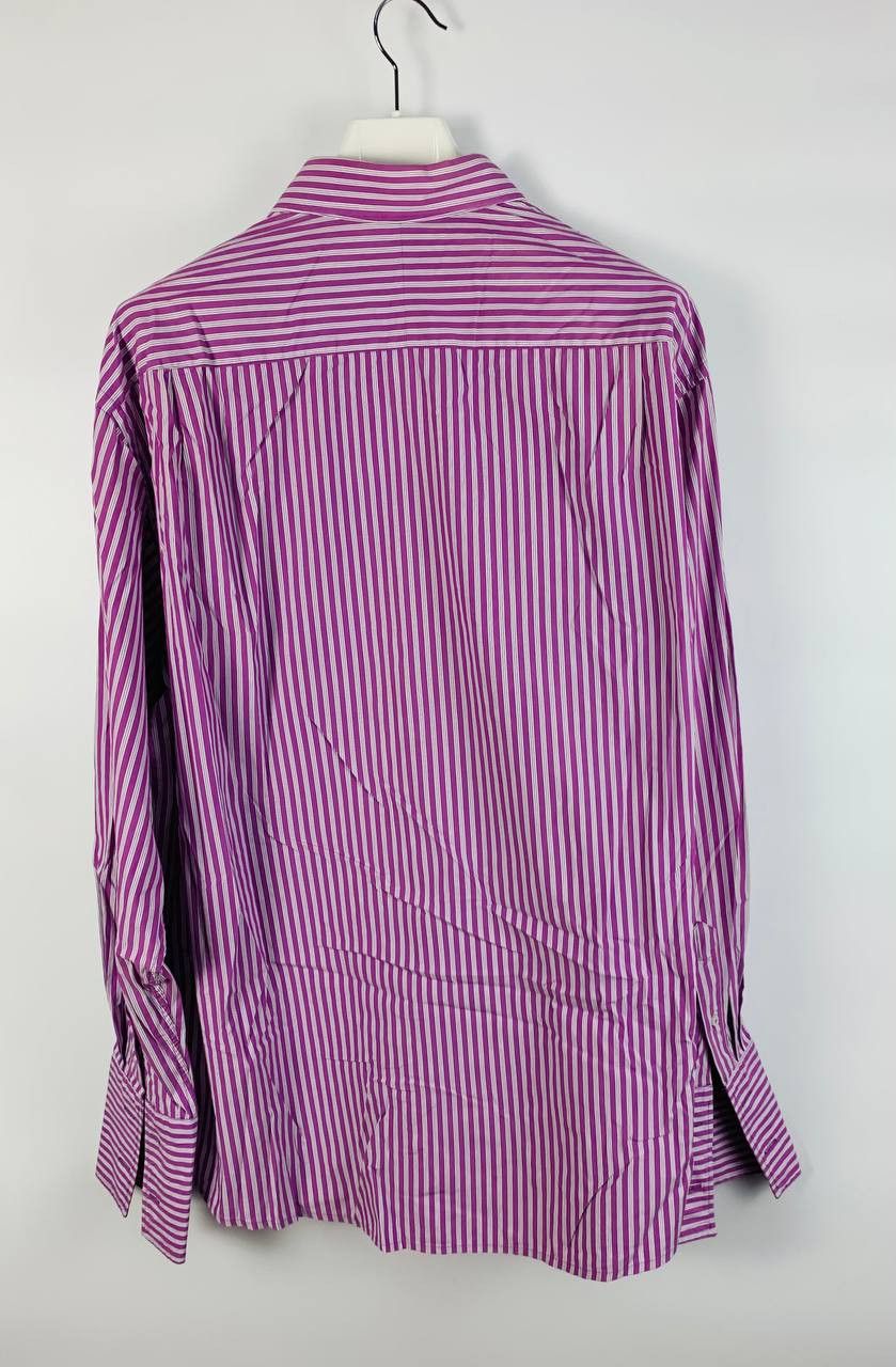 Burberry Burberry shirt button ups striped cotton 45 Size US M / EU 48-50 / 2 - 8 Thumbnail