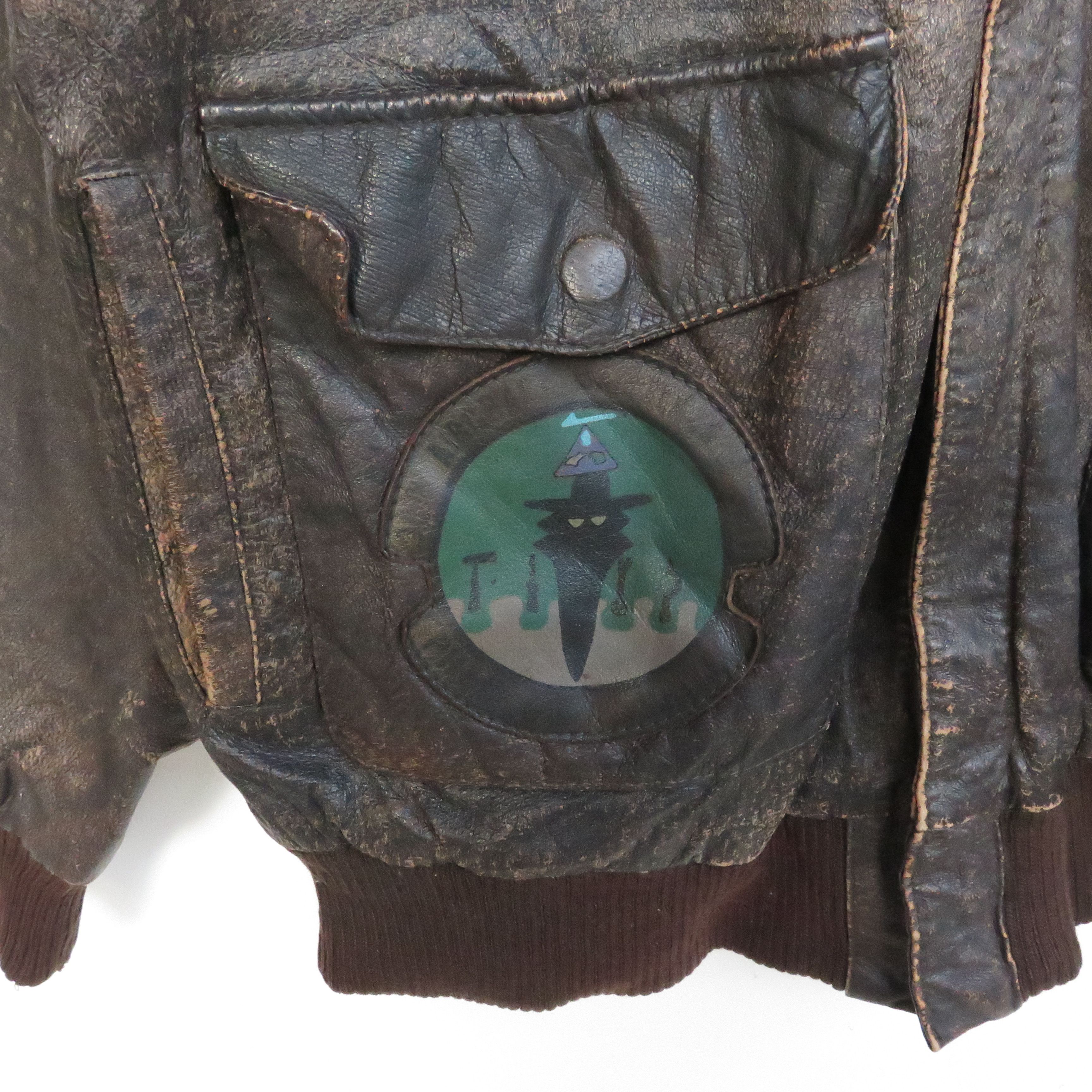Vintage Vintage 70's US World War Leather Jacket Size US M / EU 48-50 / 2 - 6 Thumbnail