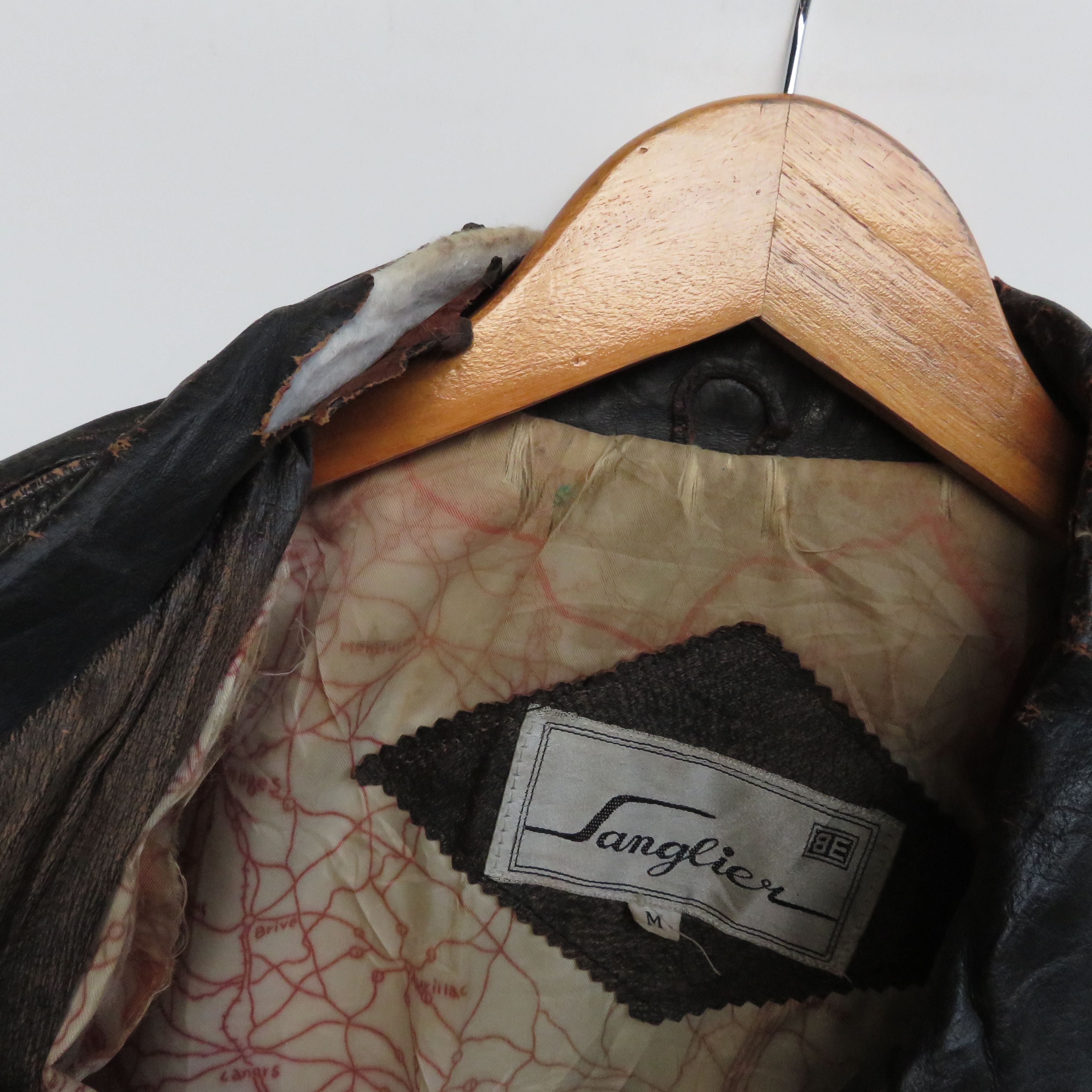 Vintage Vintage 70's US World War Leather Jacket Size US M / EU 48-50 / 2 - 15 Thumbnail