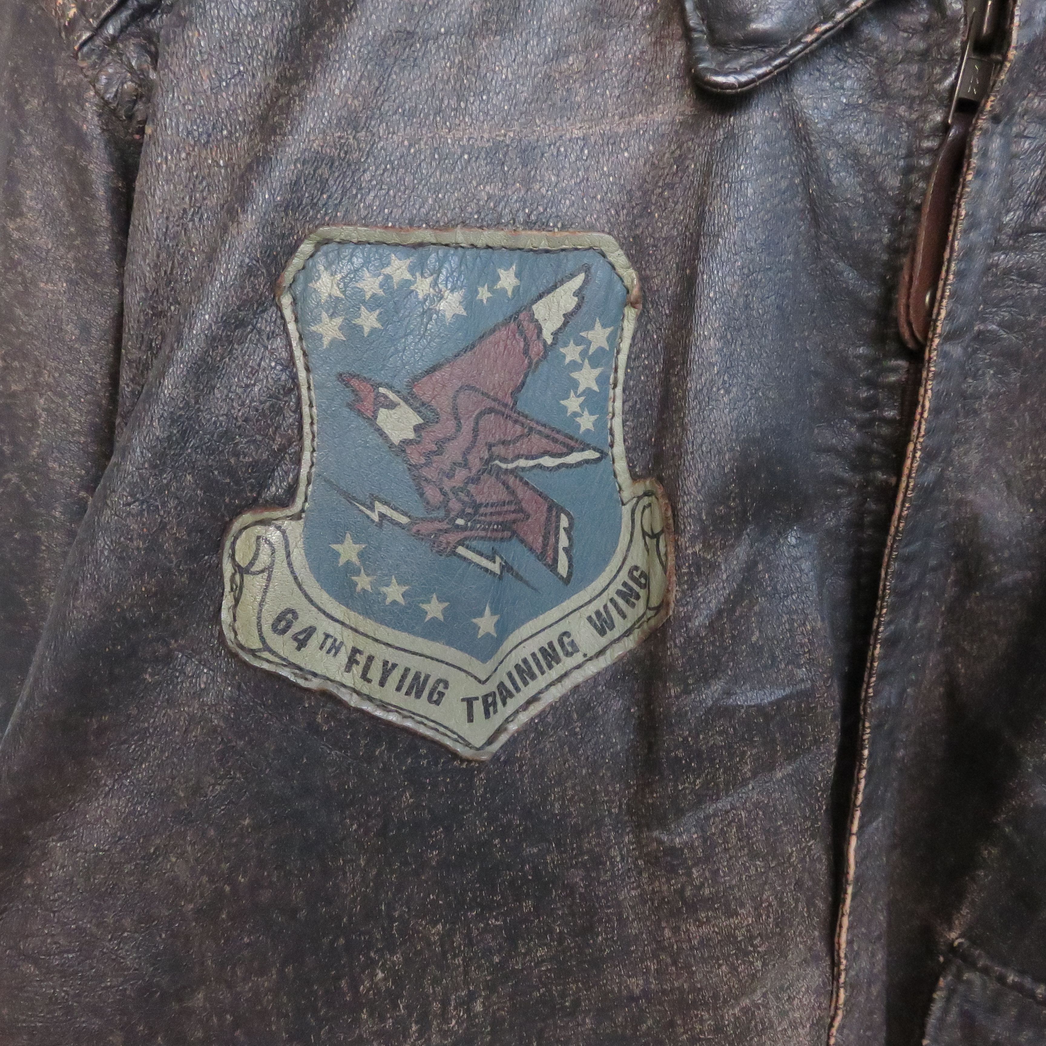 Vintage Vintage 70's US World War Leather Jacket Size US M / EU 48-50 / 2 - 11 Thumbnail