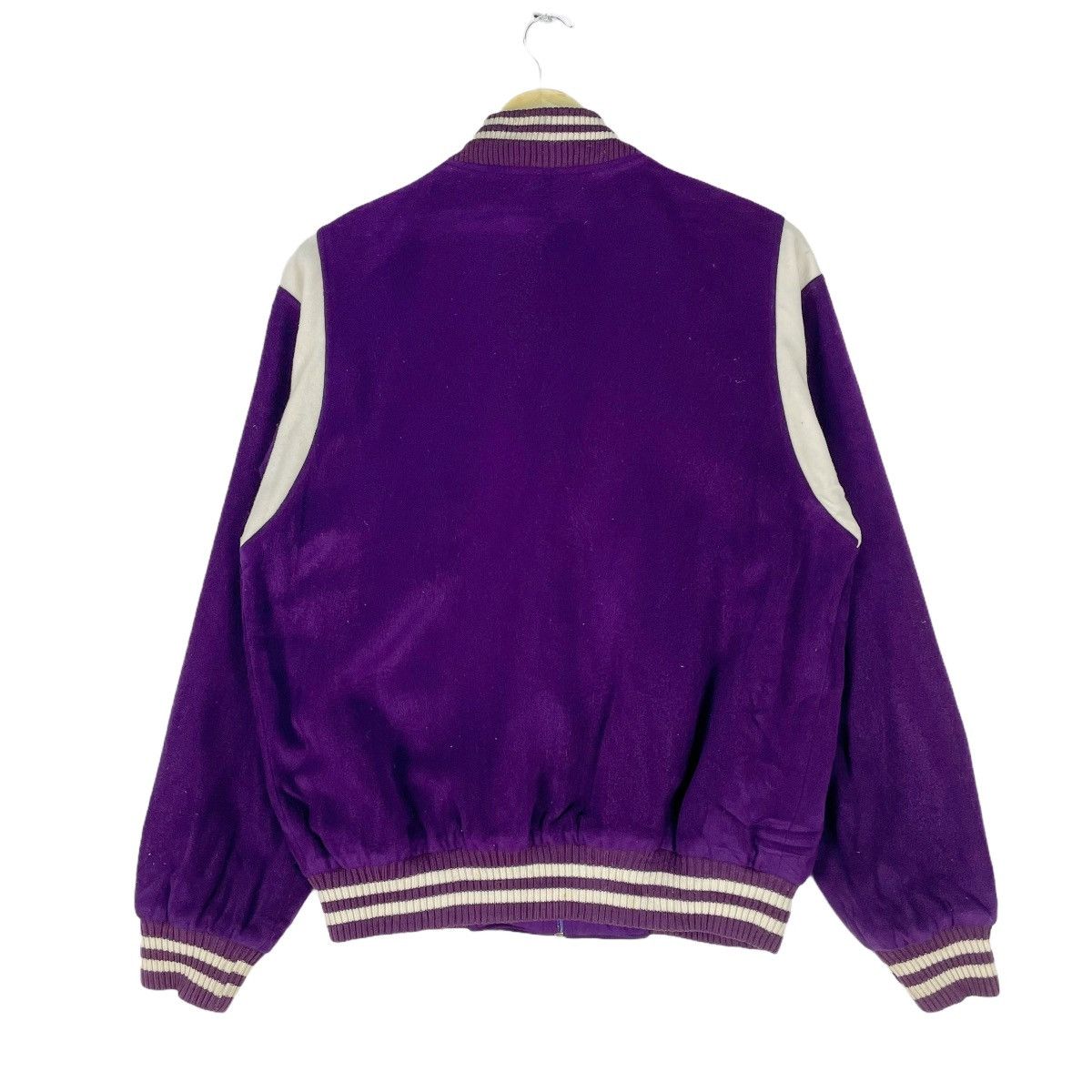 Japanese Brand ❄️SAINT CLAIL Acrylic Varsity Zipper Jacket Size US M / EU 48-50 / 2 - 8 Thumbnail