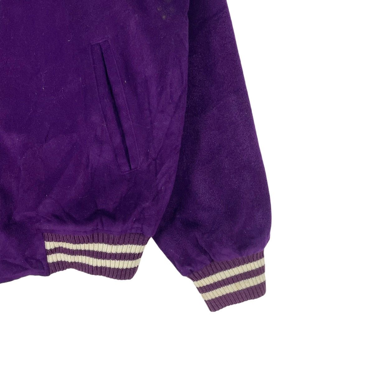 Japanese Brand ❄️SAINT CLAIL Acrylic Varsity Zipper Jacket Size US M / EU 48-50 / 2 - 5 Thumbnail