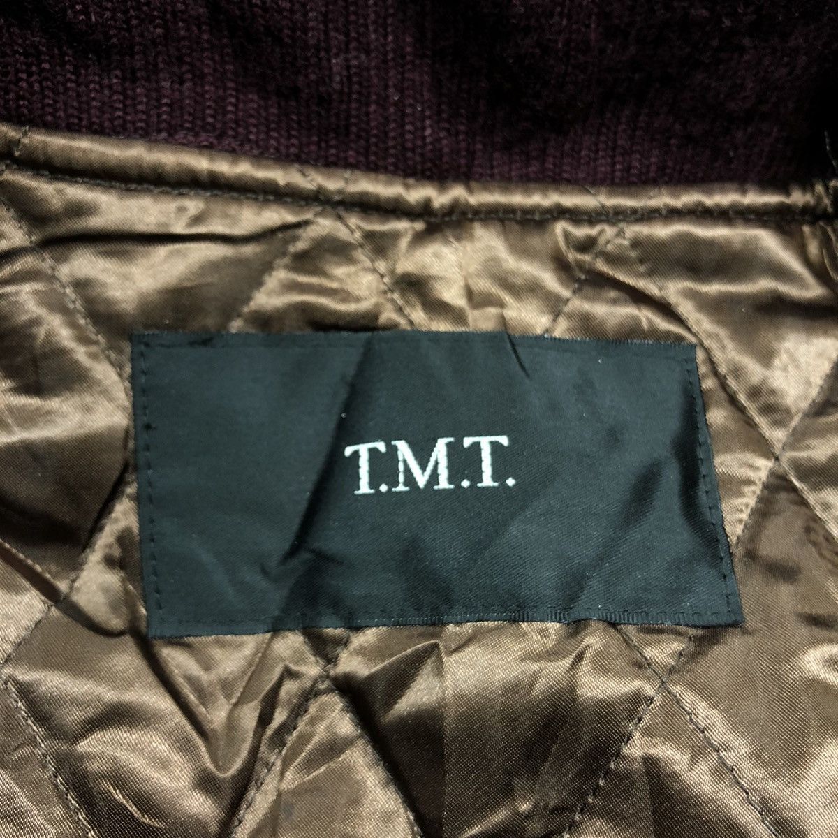 TMT 🔥TMT Japan 🇯🇵 AW2004 Big Holiday Varsity Leather Jacket Size US L / EU 52-54 / 3 - 10 Thumbnail