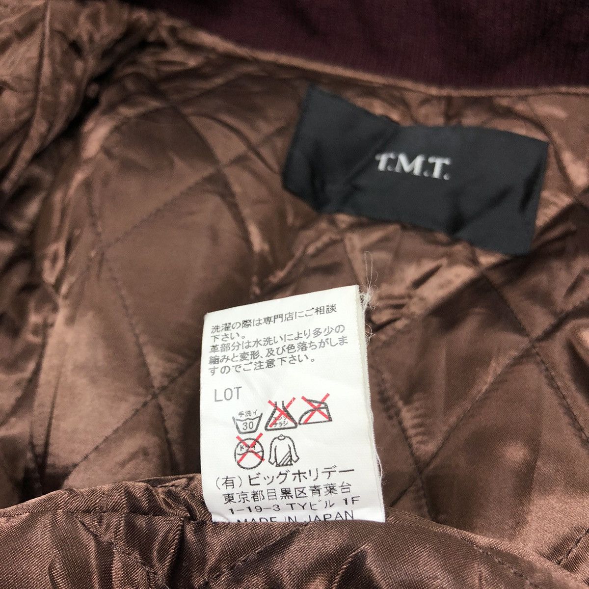 TMT 🔥TMT Japan 🇯🇵 AW2004 Big Holiday Varsity Leather Jacket Size US L / EU 52-54 / 3 - 11 Thumbnail
