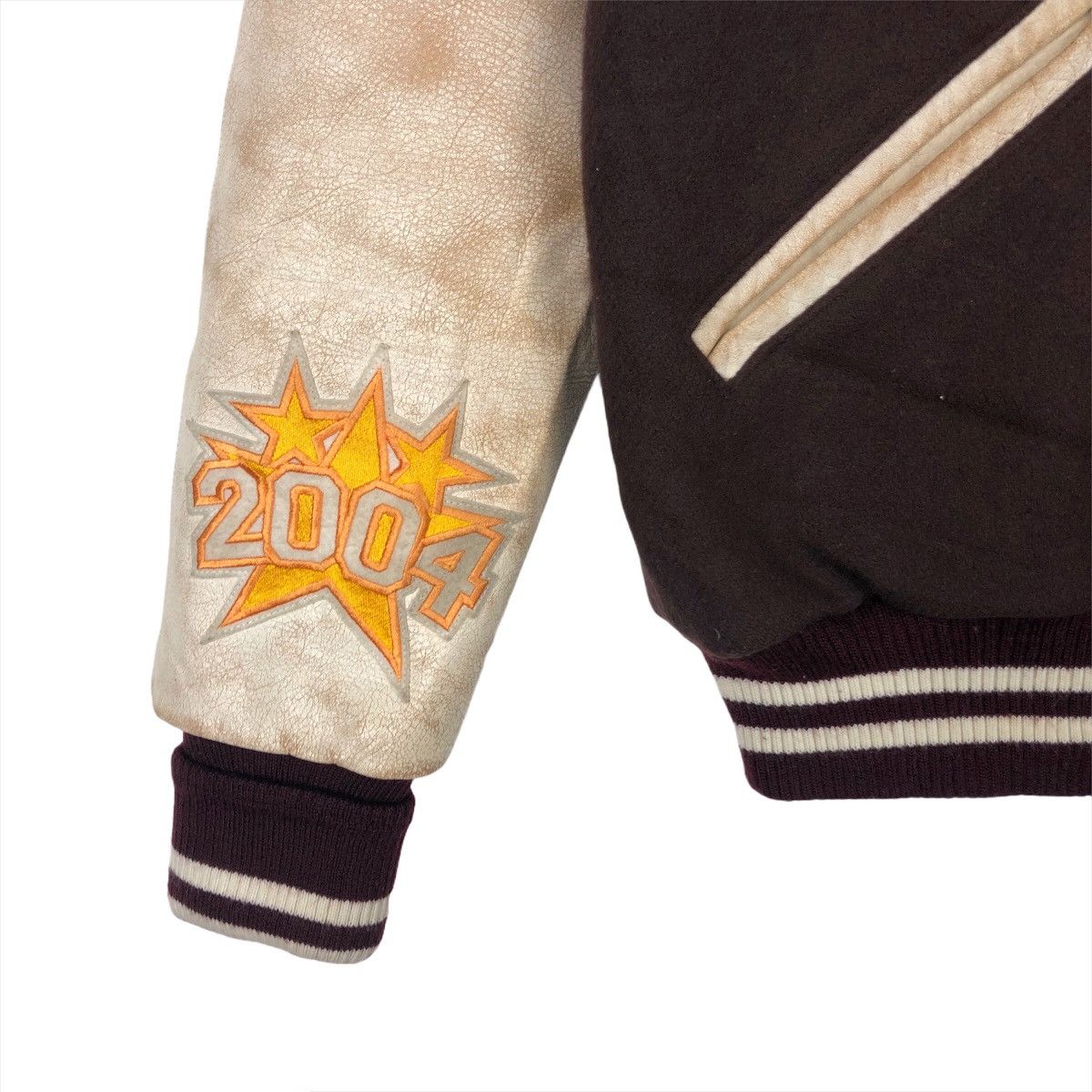 TMT 🔥TMT Japan 🇯🇵 AW2004 Big Holiday Varsity Leather Jacket Size US L / EU 52-54 / 3 - 6 Thumbnail