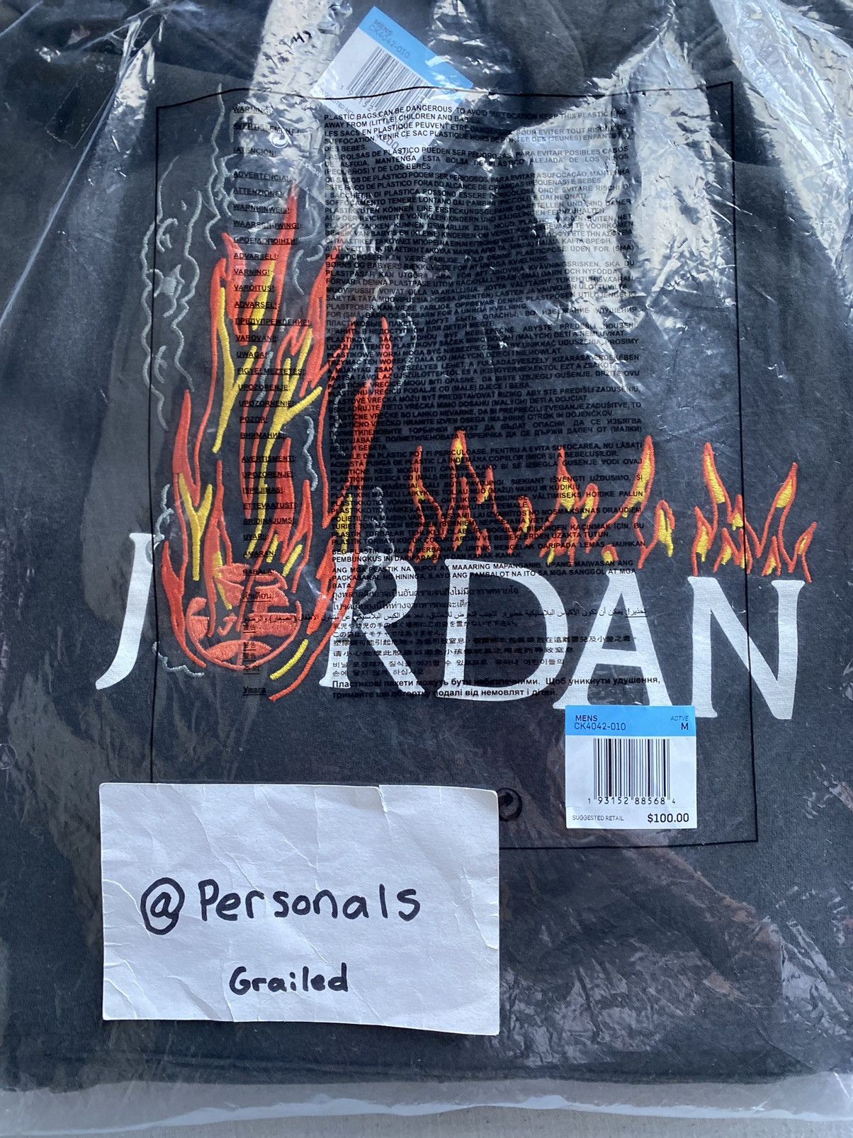 Jordan Brand × Travis Scott NEW Travis Scott MJ Fleece Hoodie Medium Size US M / EU 48-50 / 2 - 5 Thumbnail
