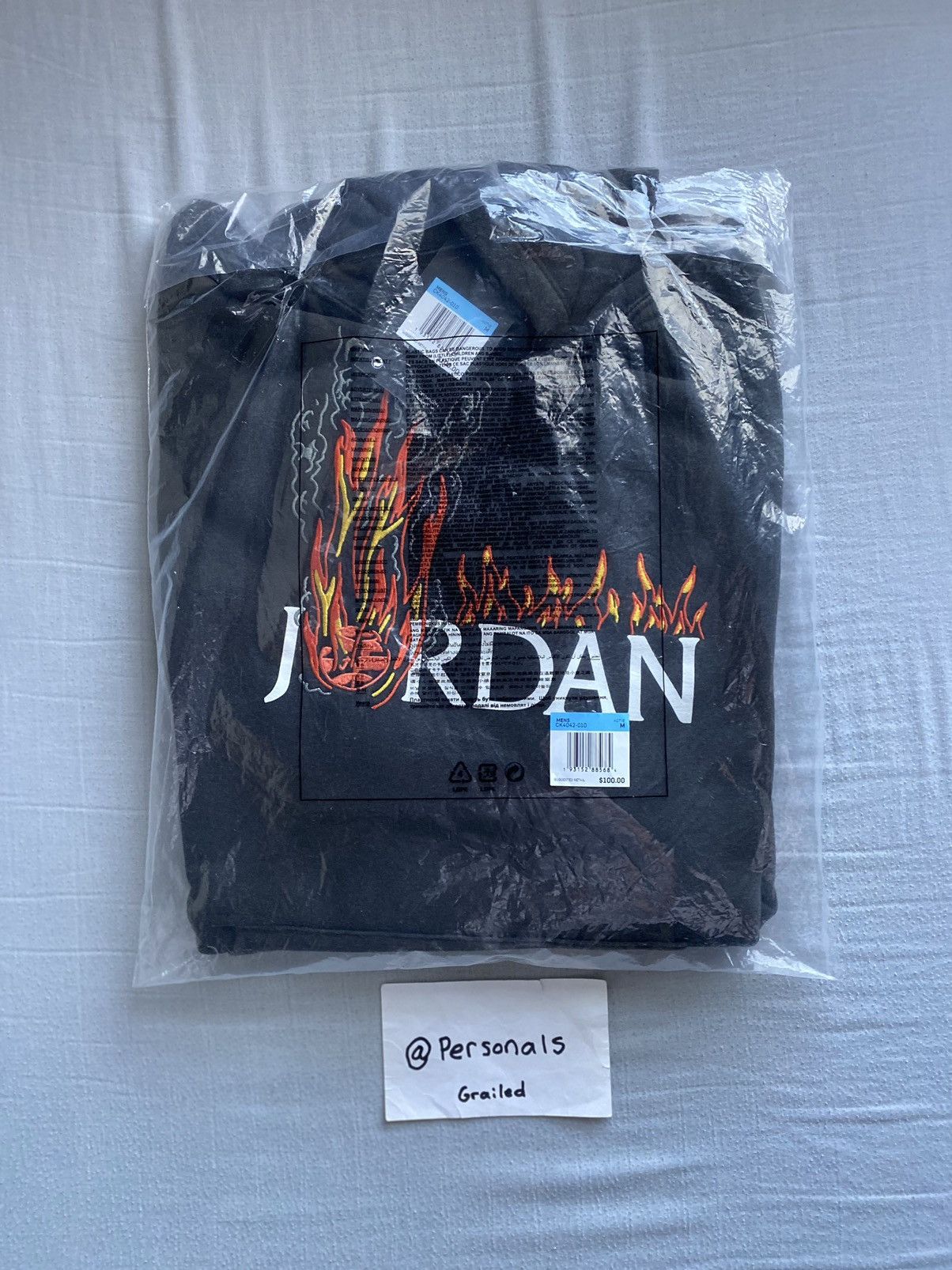 Jordan Brand × Travis Scott NEW Travis Scott MJ Fleece Hoodie Medium Size US M / EU 48-50 / 2 - 3 Thumbnail