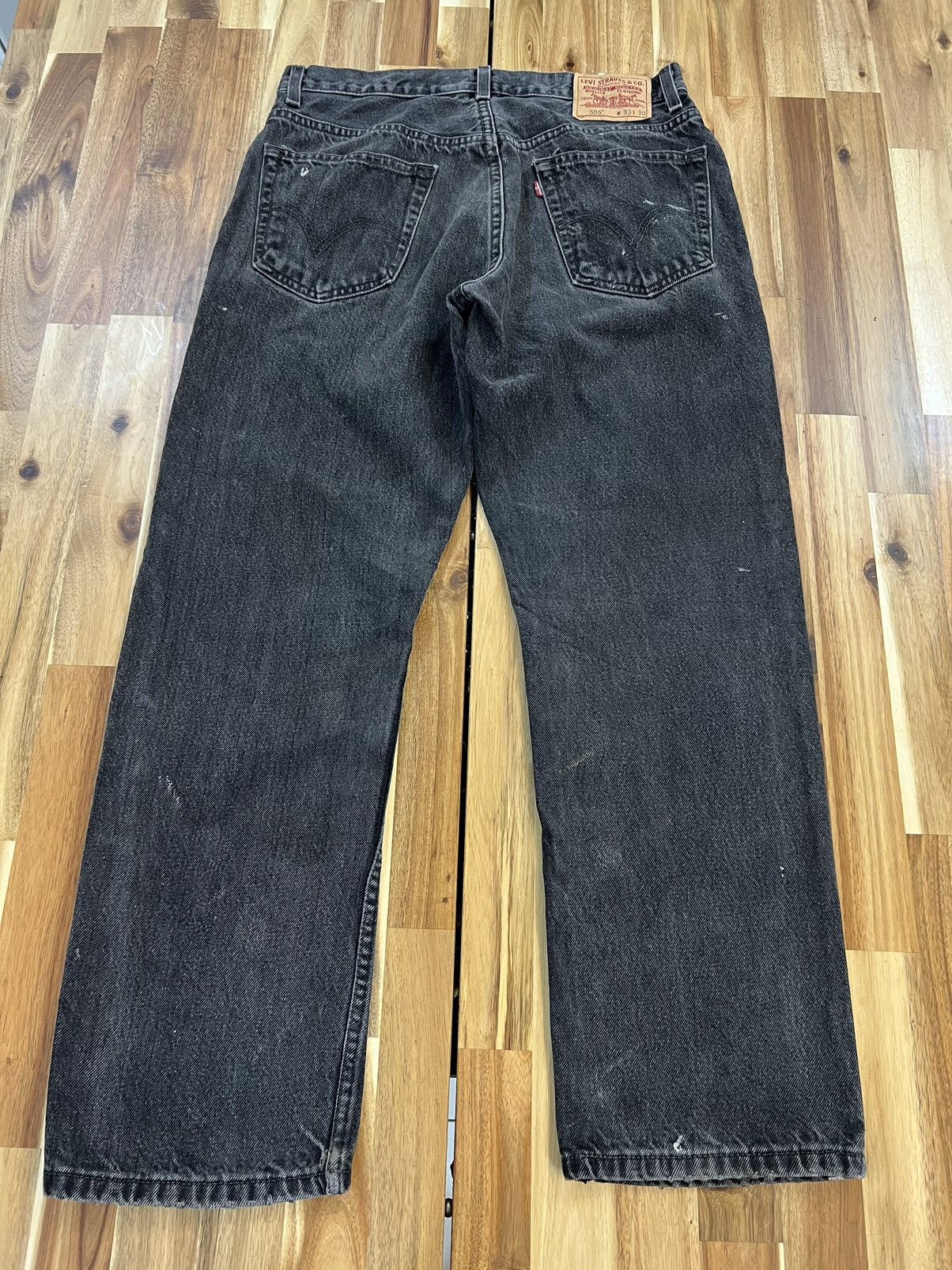 Levi's Vintage Levis 505 Painted Denim Jeans Size US 33 - 2 Thumbnail