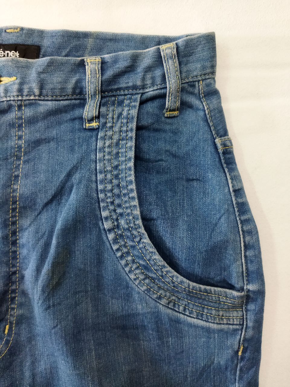 Issey Miyake Vintage Ne-net Issey Miyake High Rise Skinny Leg Jeans Size US 29 - 5 Thumbnail