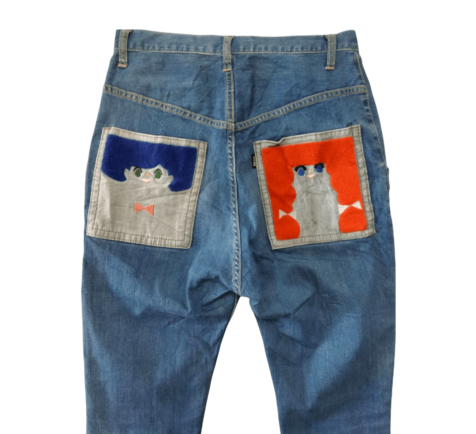 Issey Miyake Vintage Ne-net Issey Miyake High Rise Skinny Leg Jeans Size US 29 - 2 Thumbnail