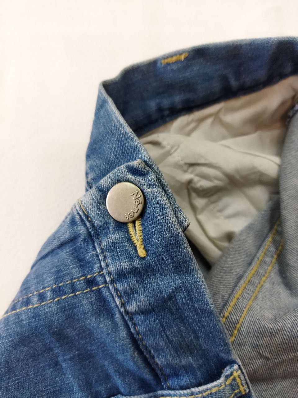 Issey Miyake Vintage Ne-net Issey Miyake High Rise Skinny Leg Jeans Size US 29 - 6 Thumbnail