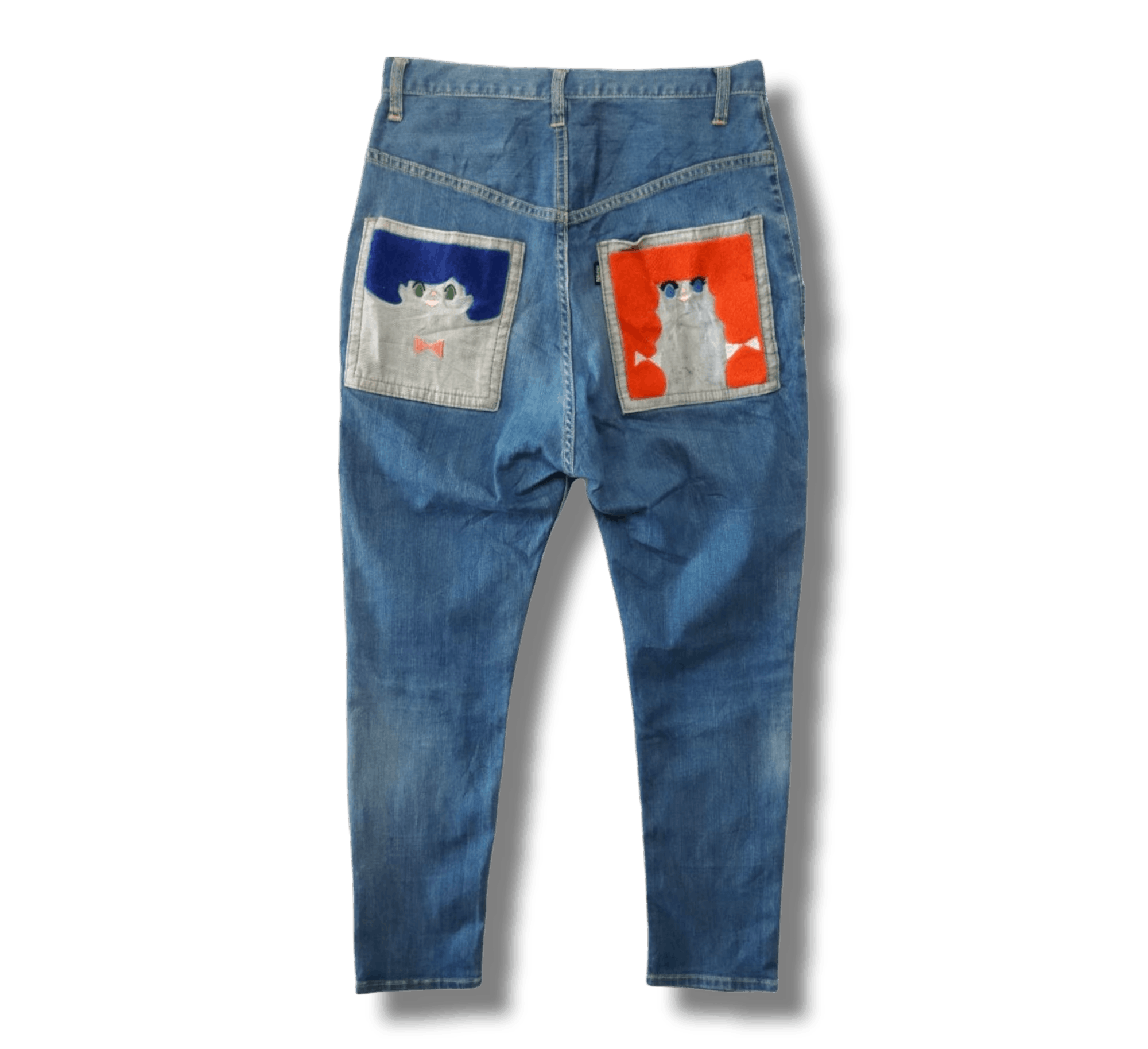 Issey Miyake Vintage Ne-net Issey Miyake High Rise Skinny Leg Jeans Size US 29 - 1 Thumbnail