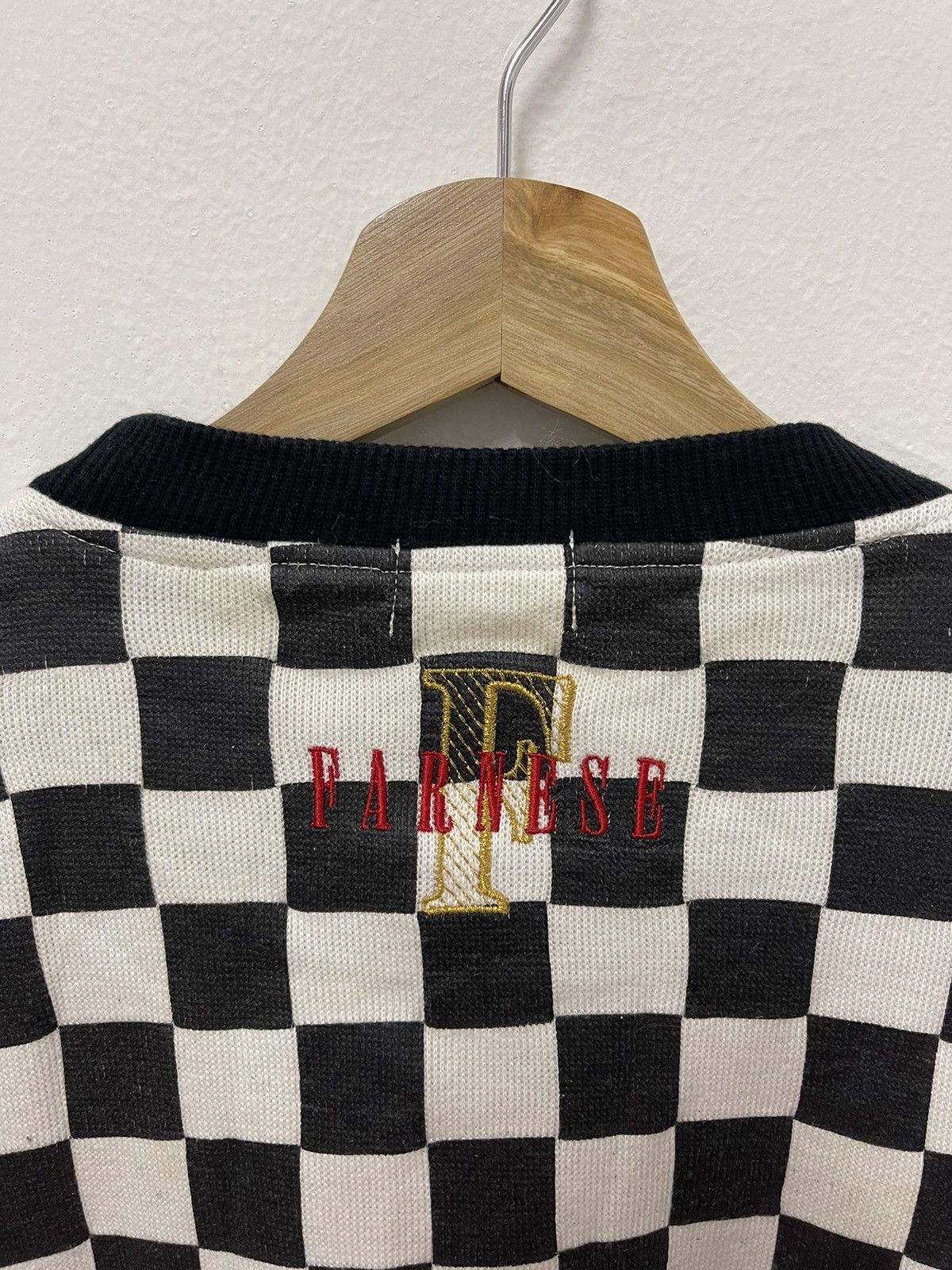 Japanese Brand × Vintage Vintage Farnese Spell Out Embroidery Sweatshirt Size US L / EU 52-54 / 3 - 7 Thumbnail