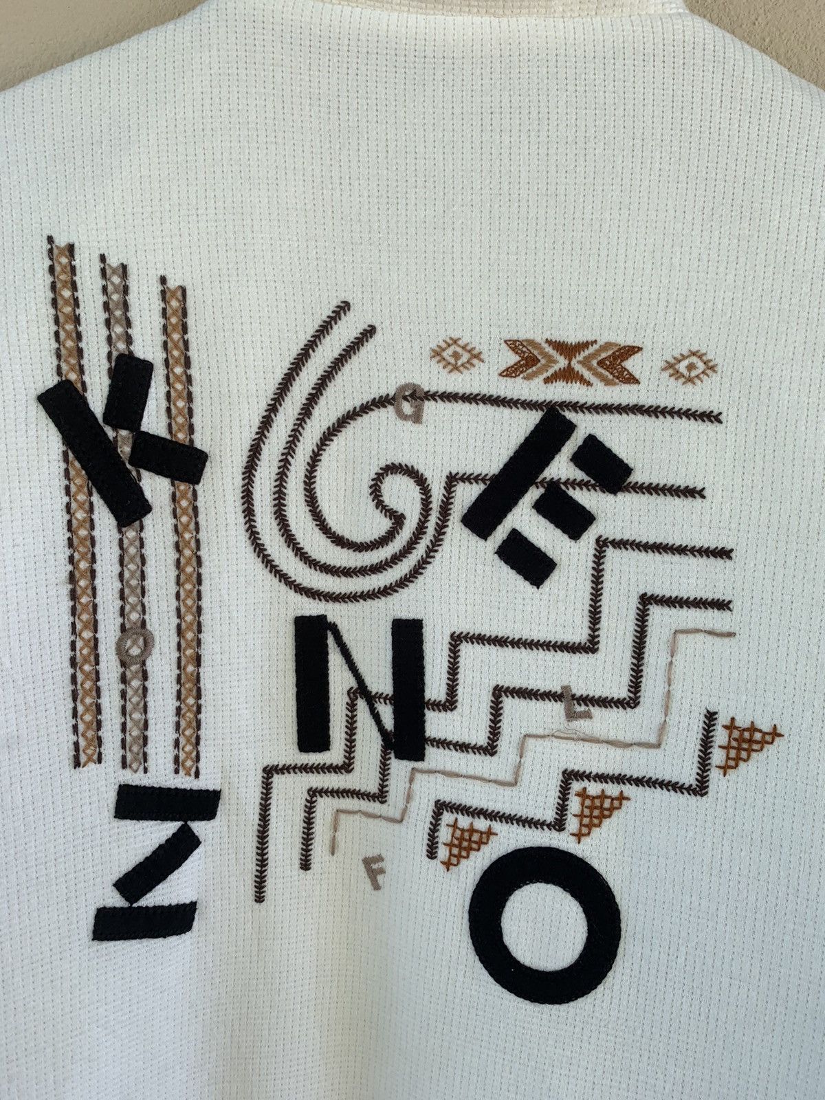 Kenzo Kenzo Golf Embroided Big Logo Quilted Jacket Size US L / EU 52-54 / 3 - 4 Thumbnail