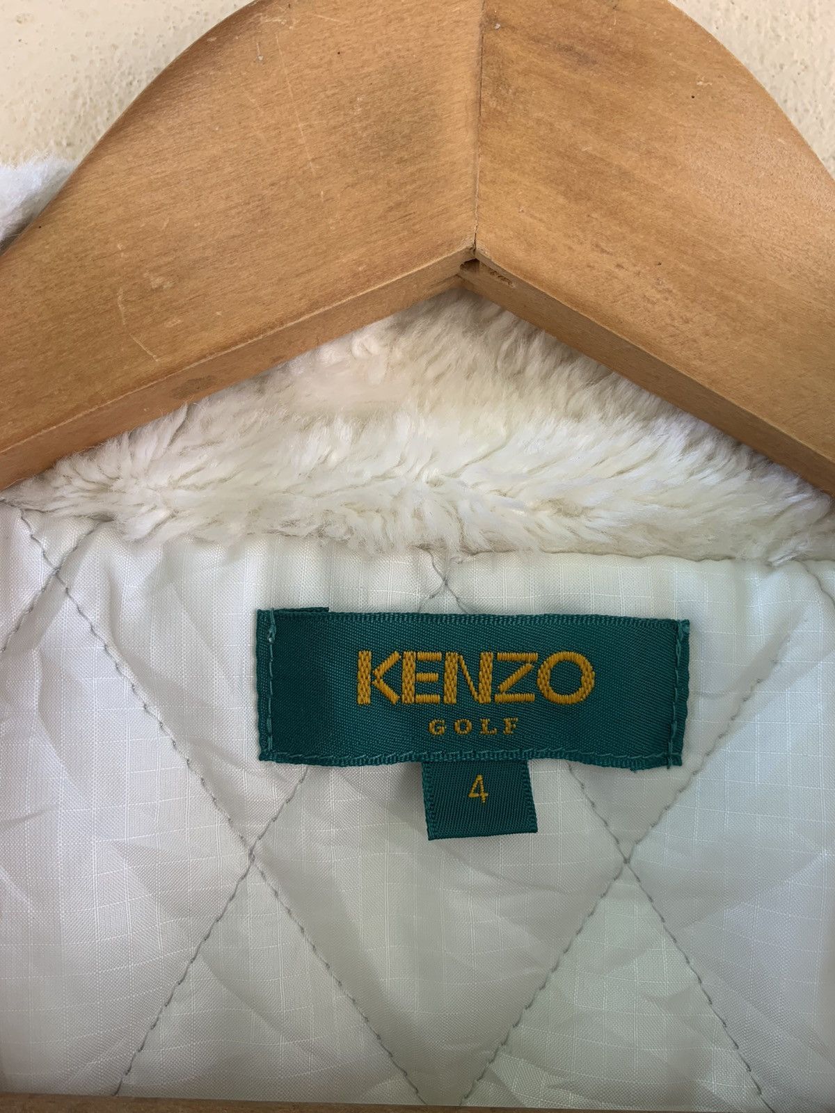 Kenzo Kenzo Golf Embroided Big Logo Quilted Jacket Size US L / EU 52-54 / 3 - 7 Thumbnail