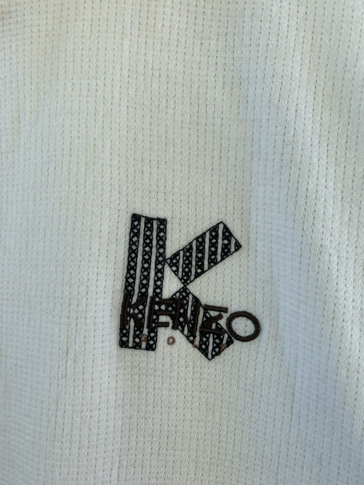 Kenzo Kenzo Golf Embroided Big Logo Quilted Jacket Size US L / EU 52-54 / 3 - 5 Thumbnail