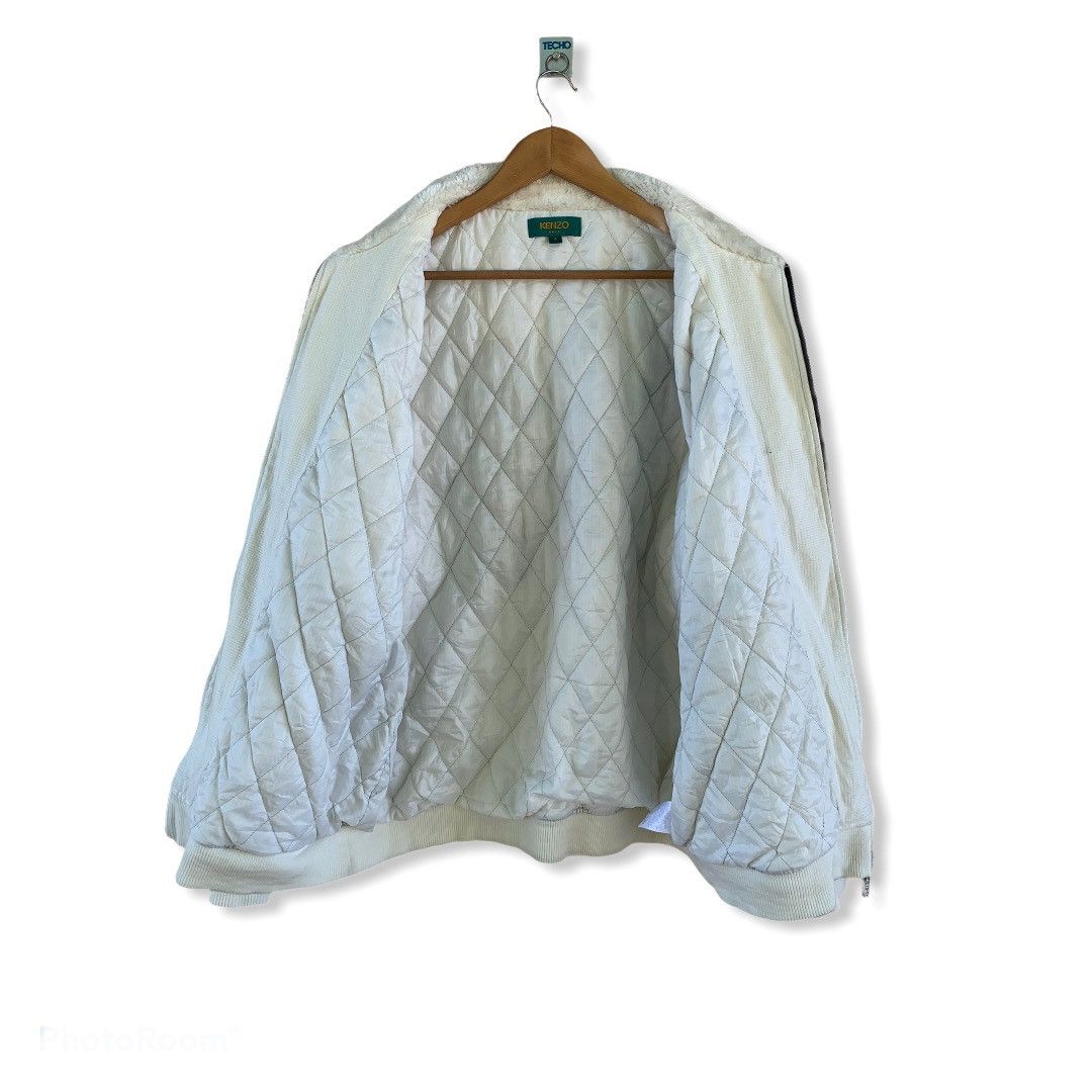 Kenzo Kenzo Golf Embroided Big Logo Quilted Jacket Size US L / EU 52-54 / 3 - 3 Thumbnail