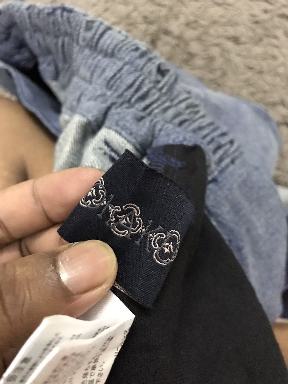 Japanese Brand × Jean Kurt Cobain Patchwork Baggy Jean Size US 32 / EU 48 - 7 Thumbnail