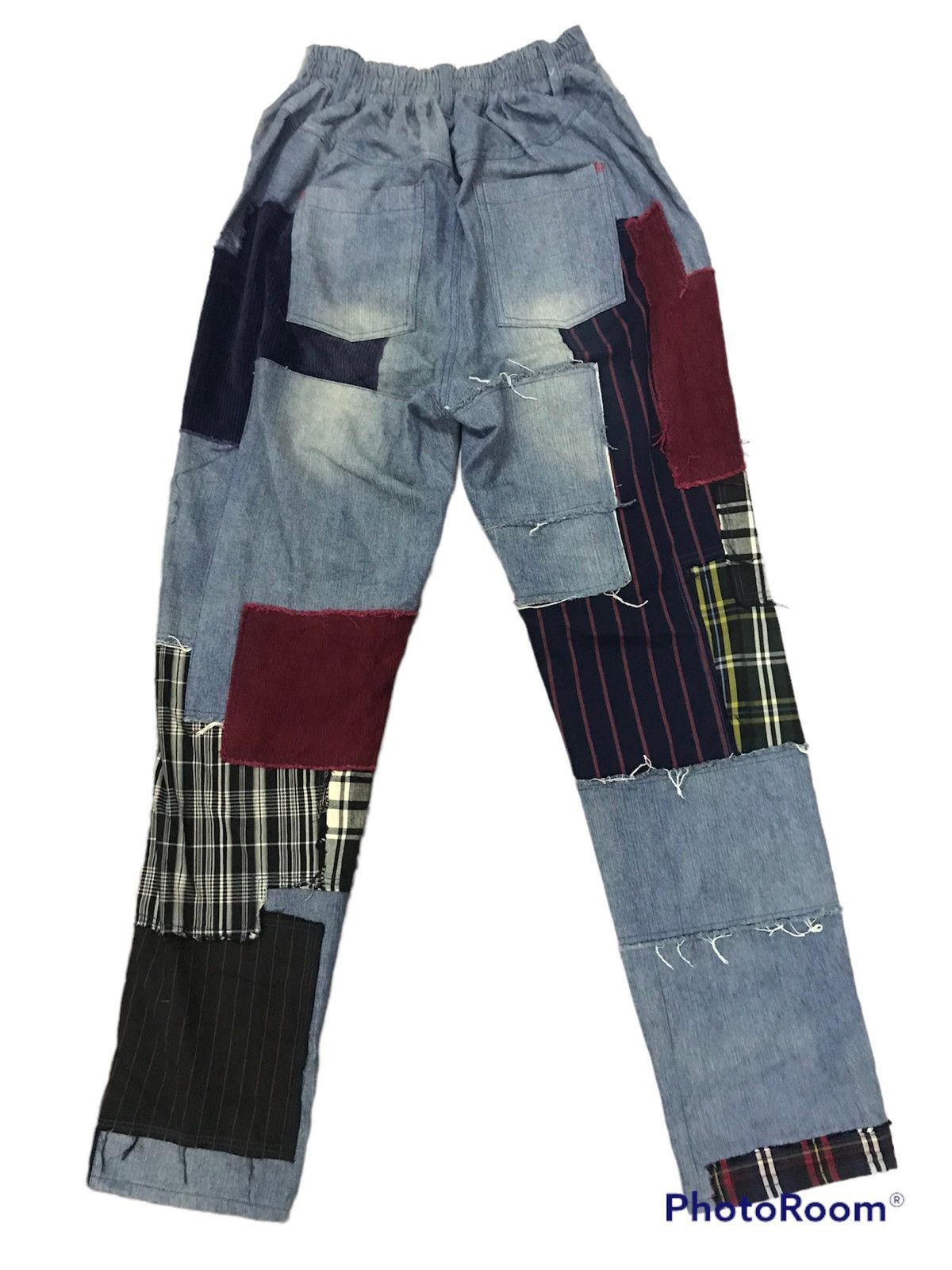 Japanese Brand × Jean Kurt Cobain Patchwork Baggy Jean Size US 32 / EU 48 - 2 Thumbnail