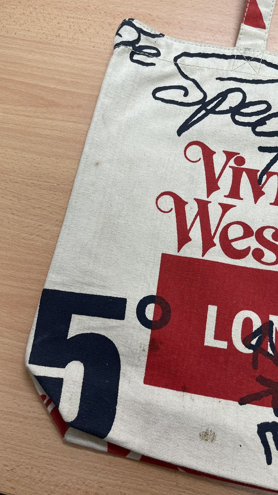 Seditionaries Rare Full Print Artwork Vivienne Westwood Tote Bag Size ONE SIZE - 2 Thumbnail