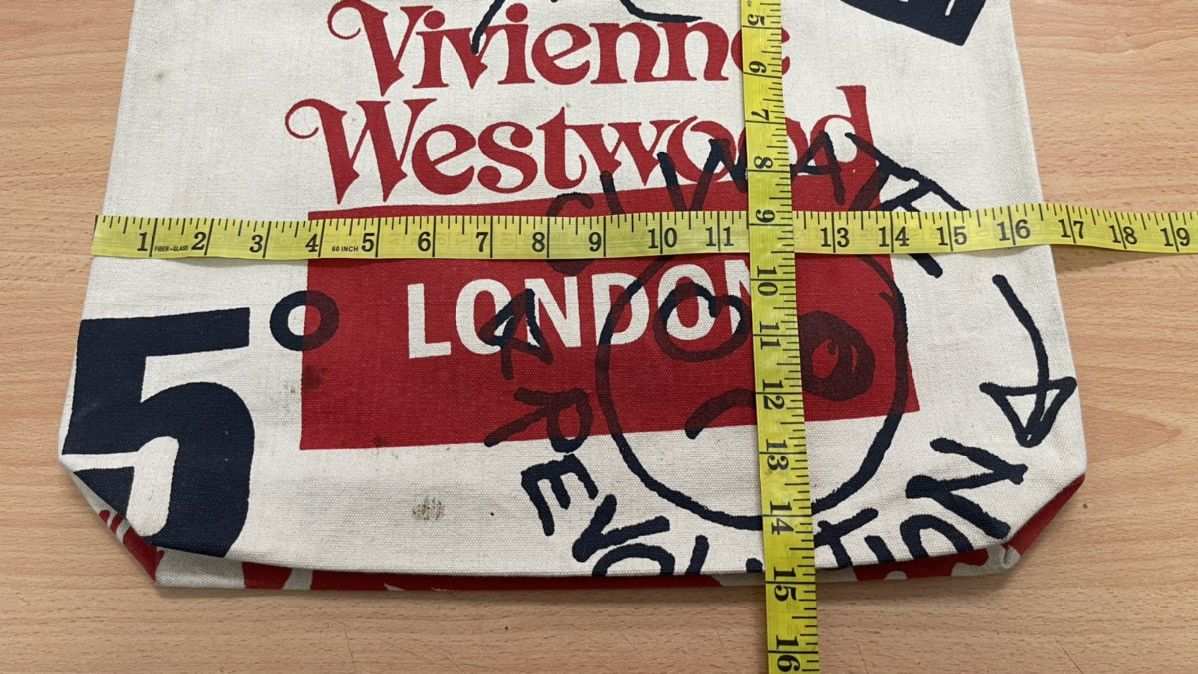 Seditionaries Rare Full Print Artwork Vivienne Westwood Tote Bag Size ONE SIZE - 17 Thumbnail
