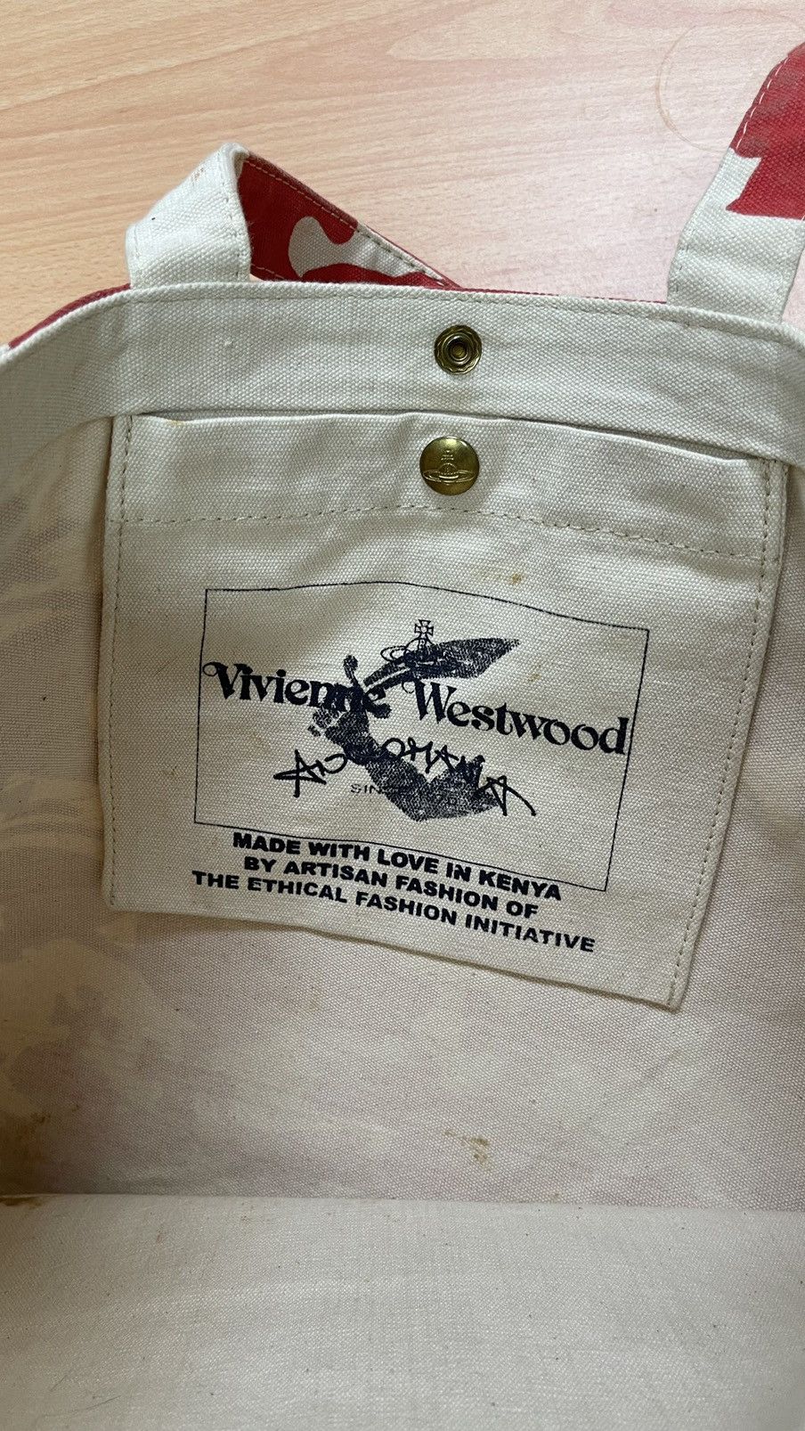 Seditionaries Rare Full Print Artwork Vivienne Westwood Tote Bag Size ONE SIZE - 15 Thumbnail