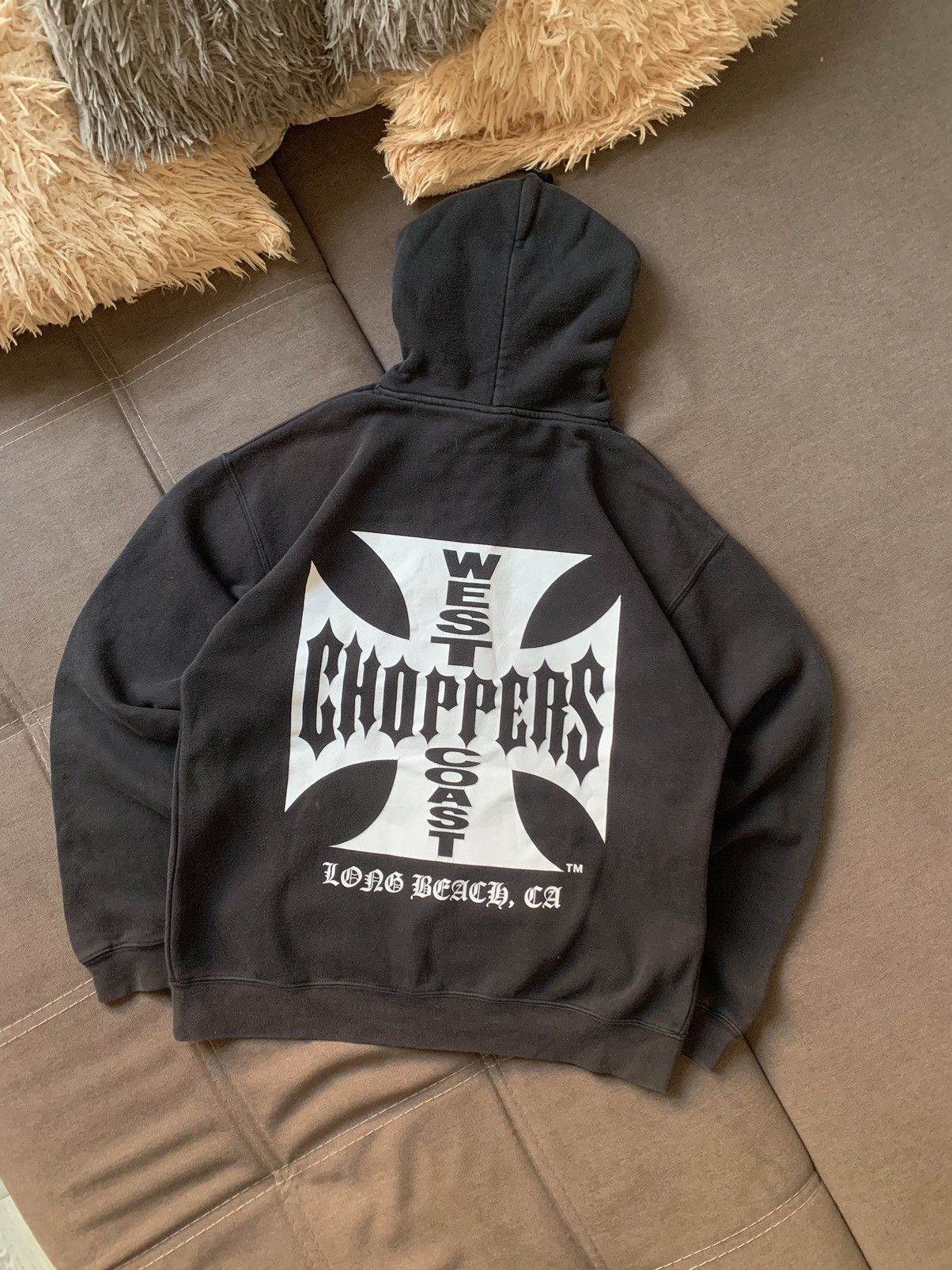 Choppers × Movie × Vintage WEST COAST CHOPPERS HOODIE PAUL WALKER ZIP ...